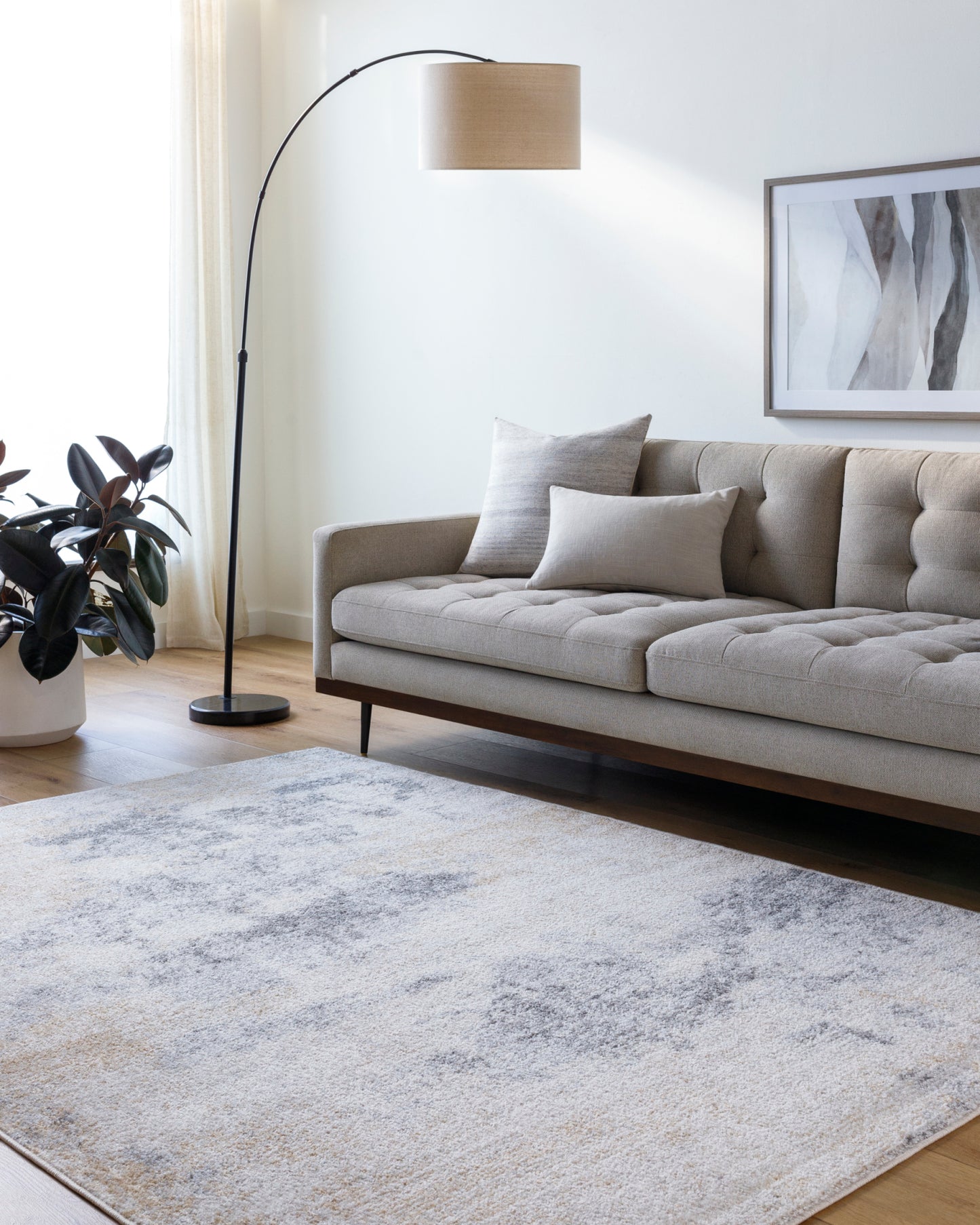 Harput Machine Woven Rug Livabliss Harput