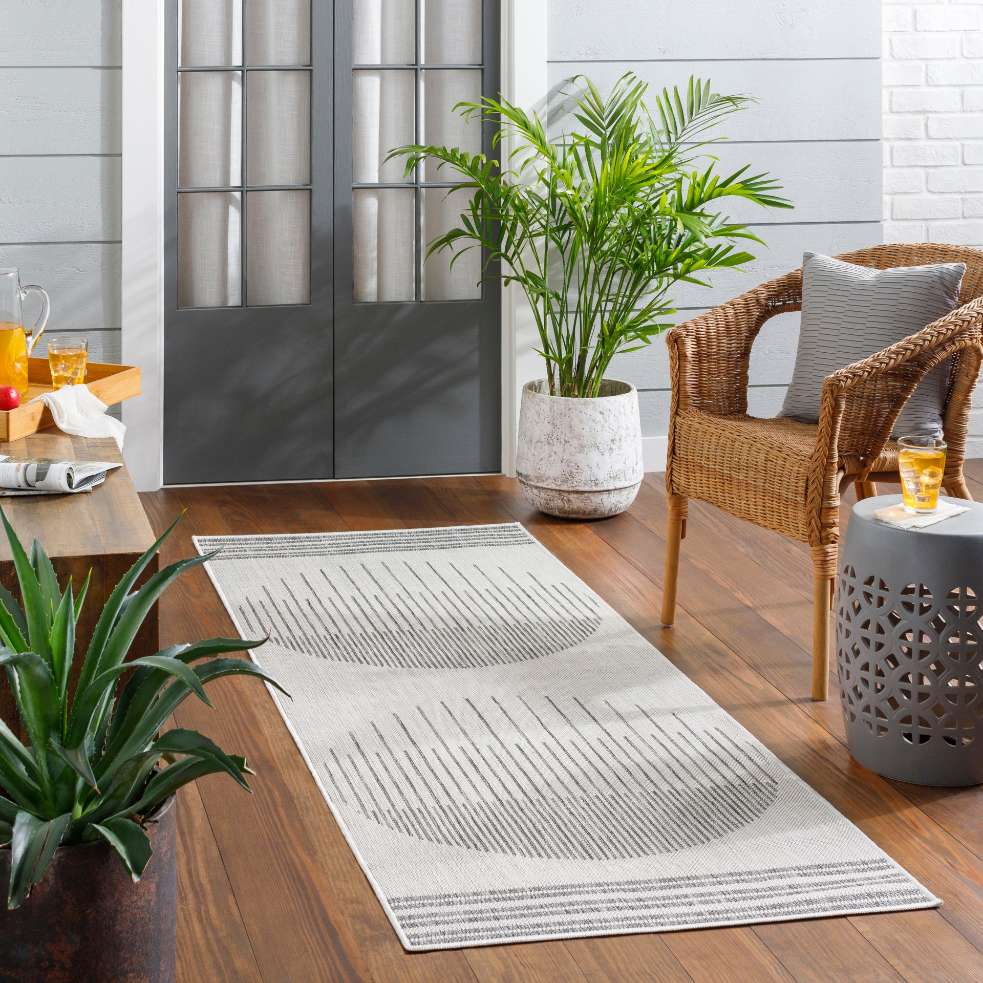 Long Beach Machine Woven Rug Livabliss Long Beach