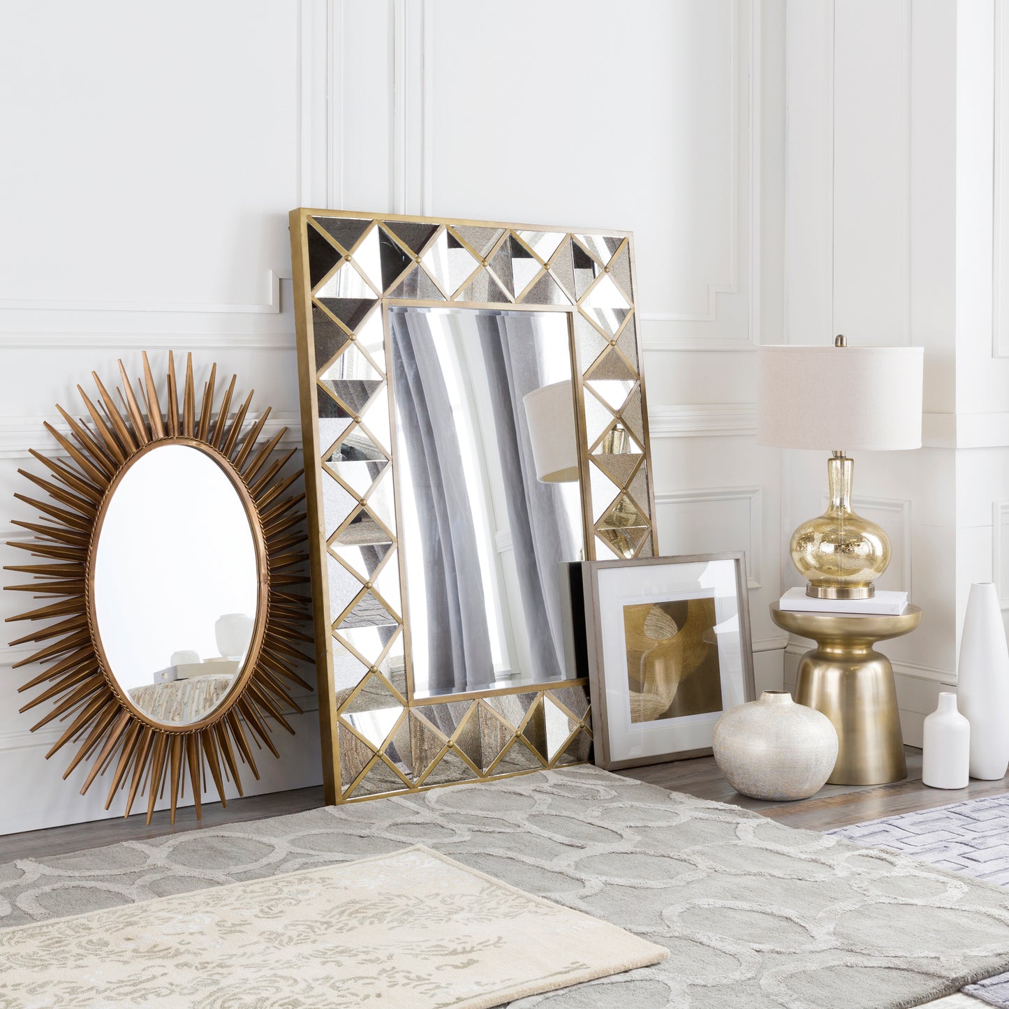 Nihal Accent Mirror Livabliss Nihal