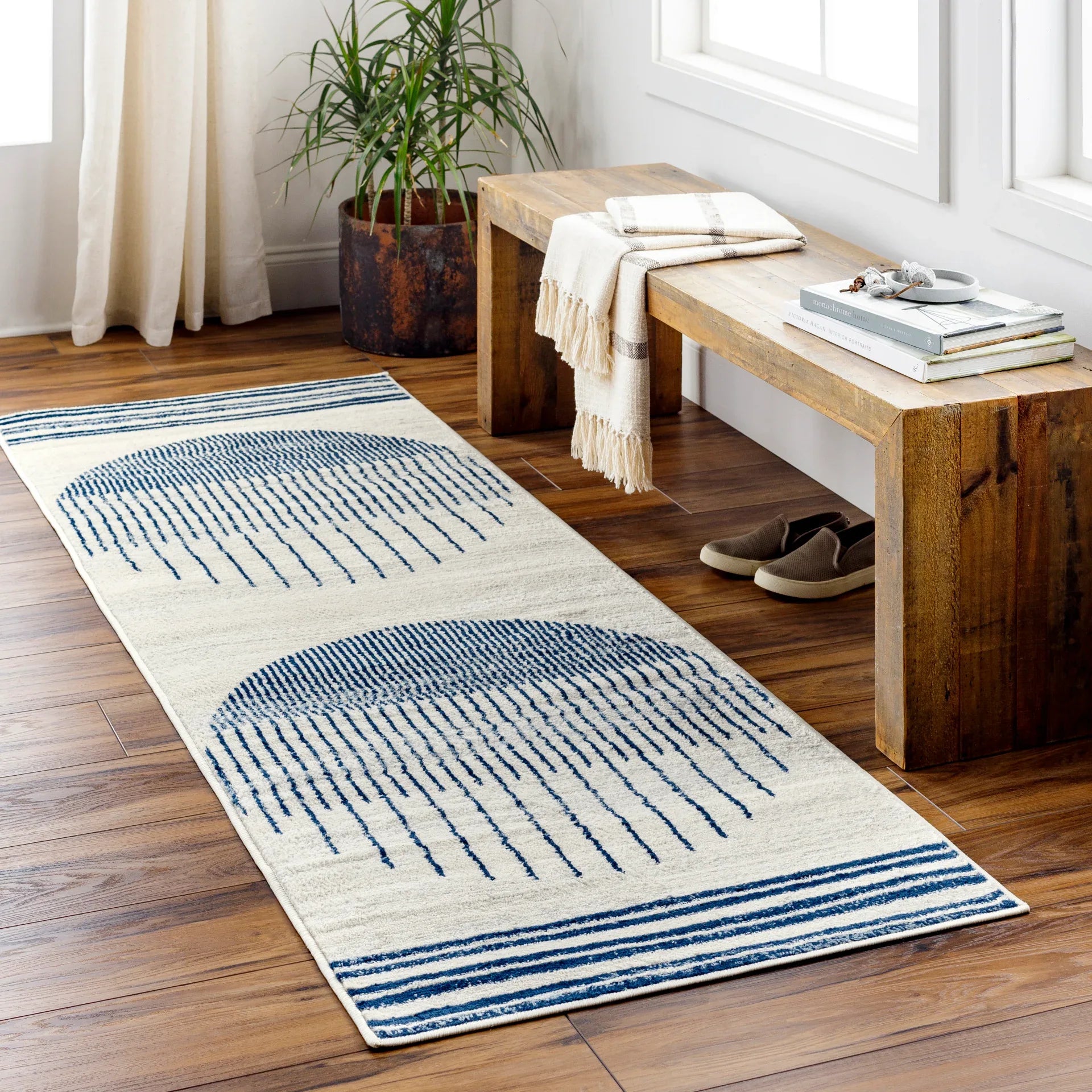 Floransa Machine Woven Rug Livabliss Floransa