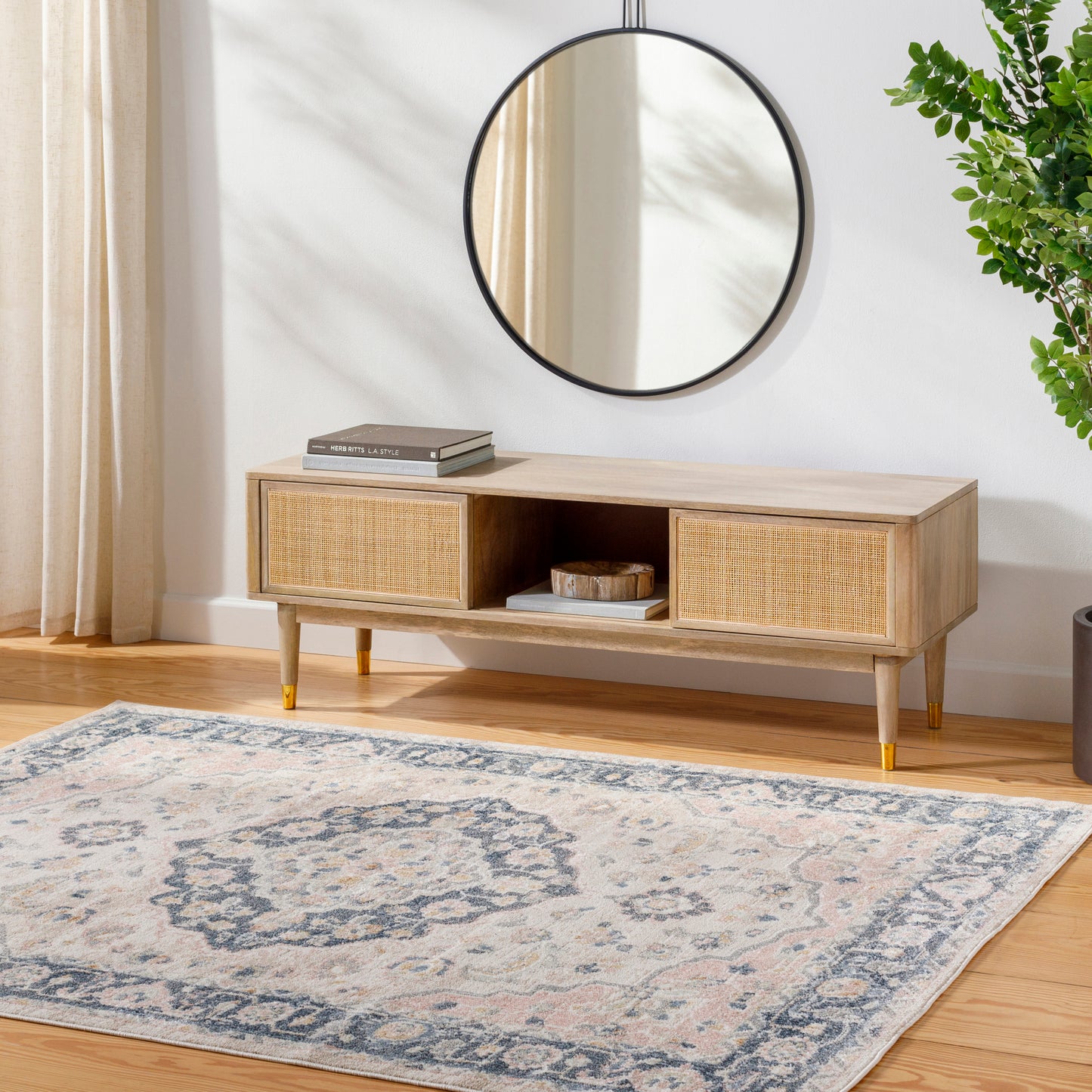 Santana Machine Woven Rug Livabliss Santana