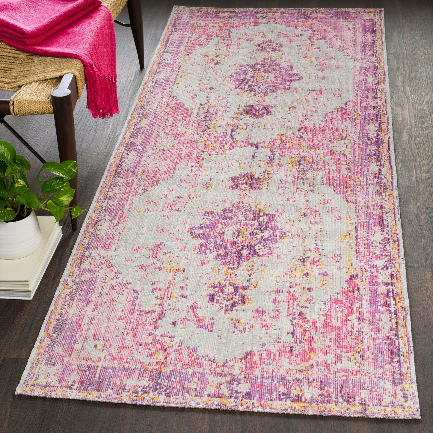 Antioch Machine Woven Rug Livabliss Antioch