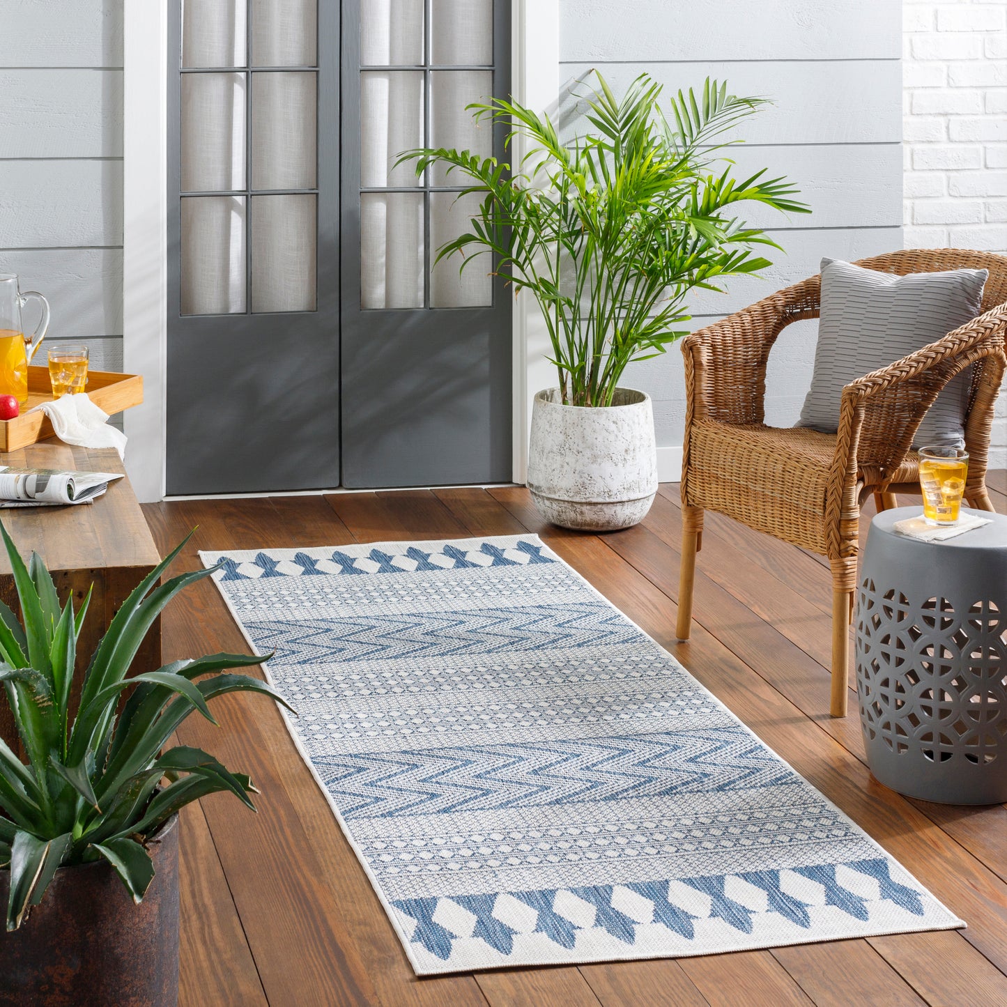 Long Beach Machine Woven Rug Livabliss Long Beach