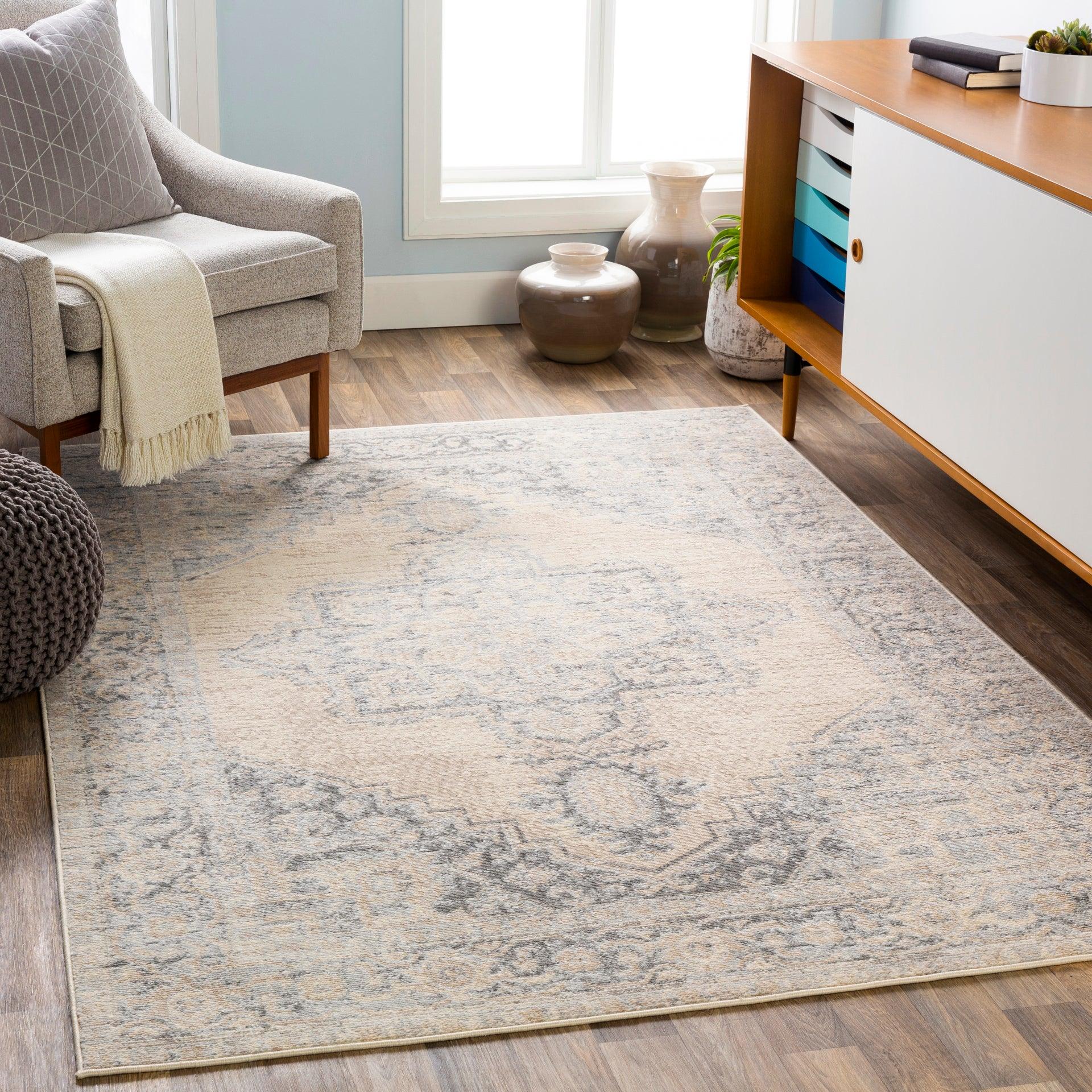 City Light Machine Woven Rug Livabliss City Light