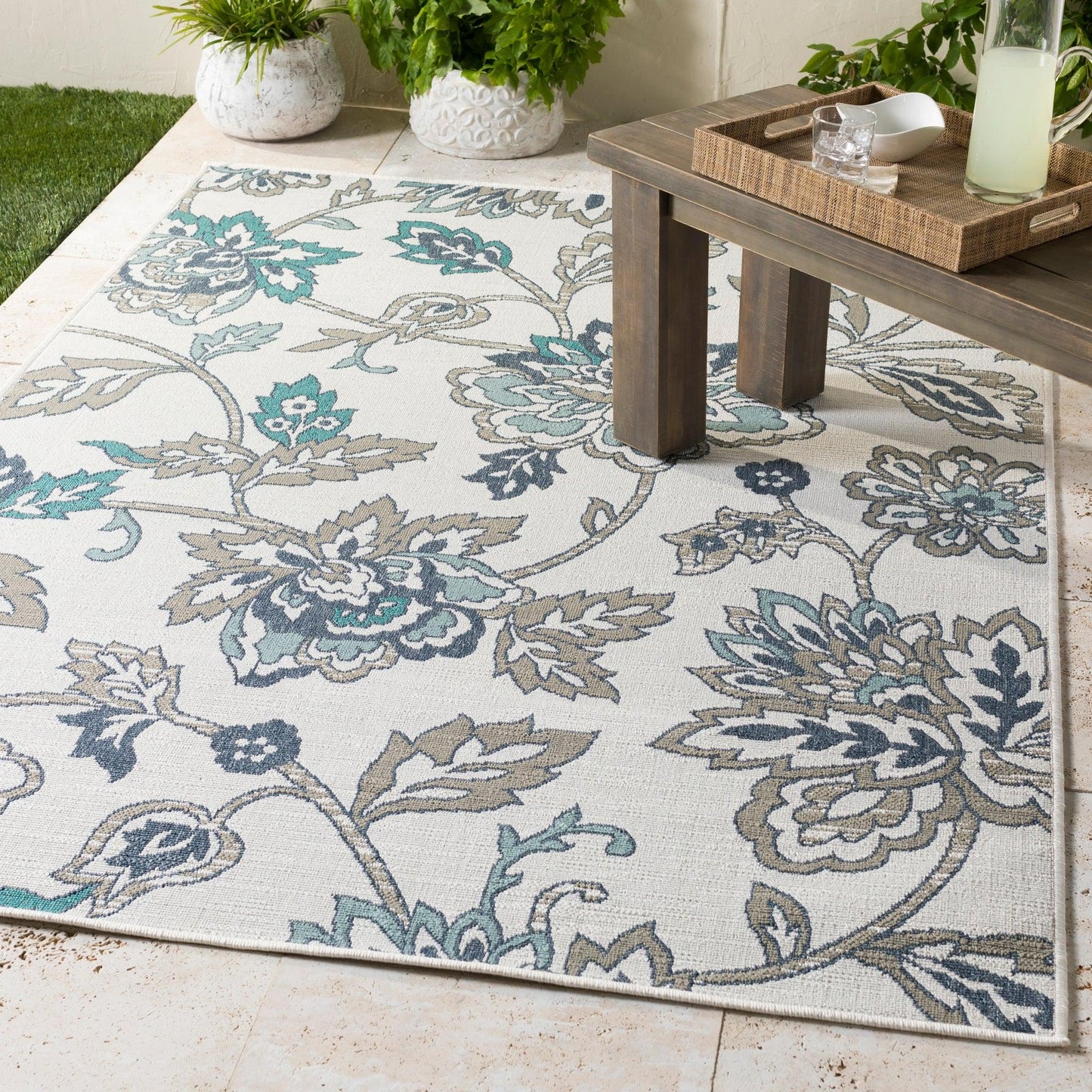 Alfresco Machine Woven Rug Livabliss Alfresco