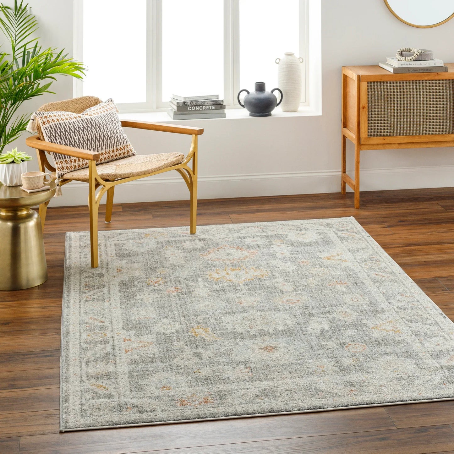 Bitlis Machine Woven Rug Livabliss Bitlis