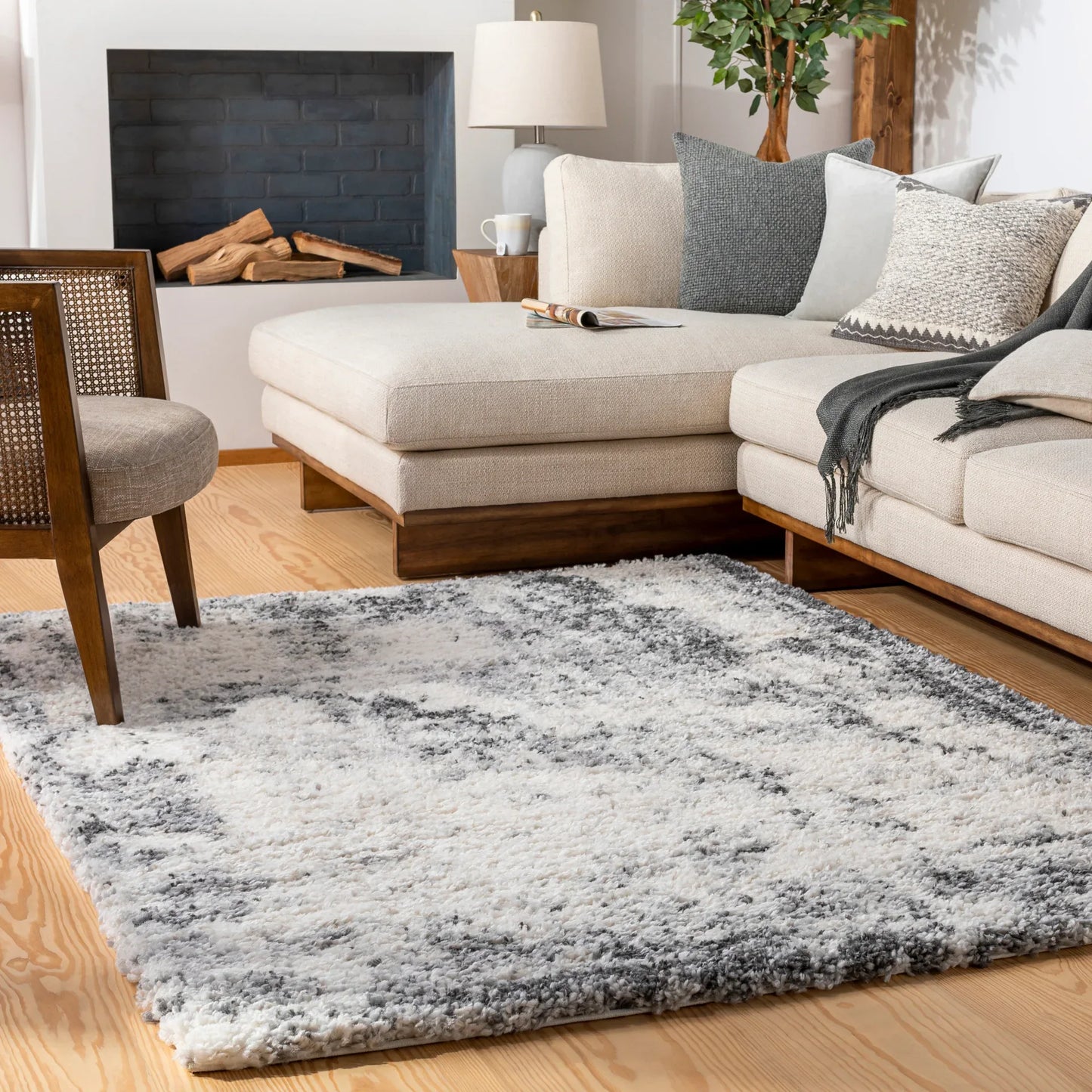 Eskimo Shag Machine Woven Rug Livabliss Eskimo Shag