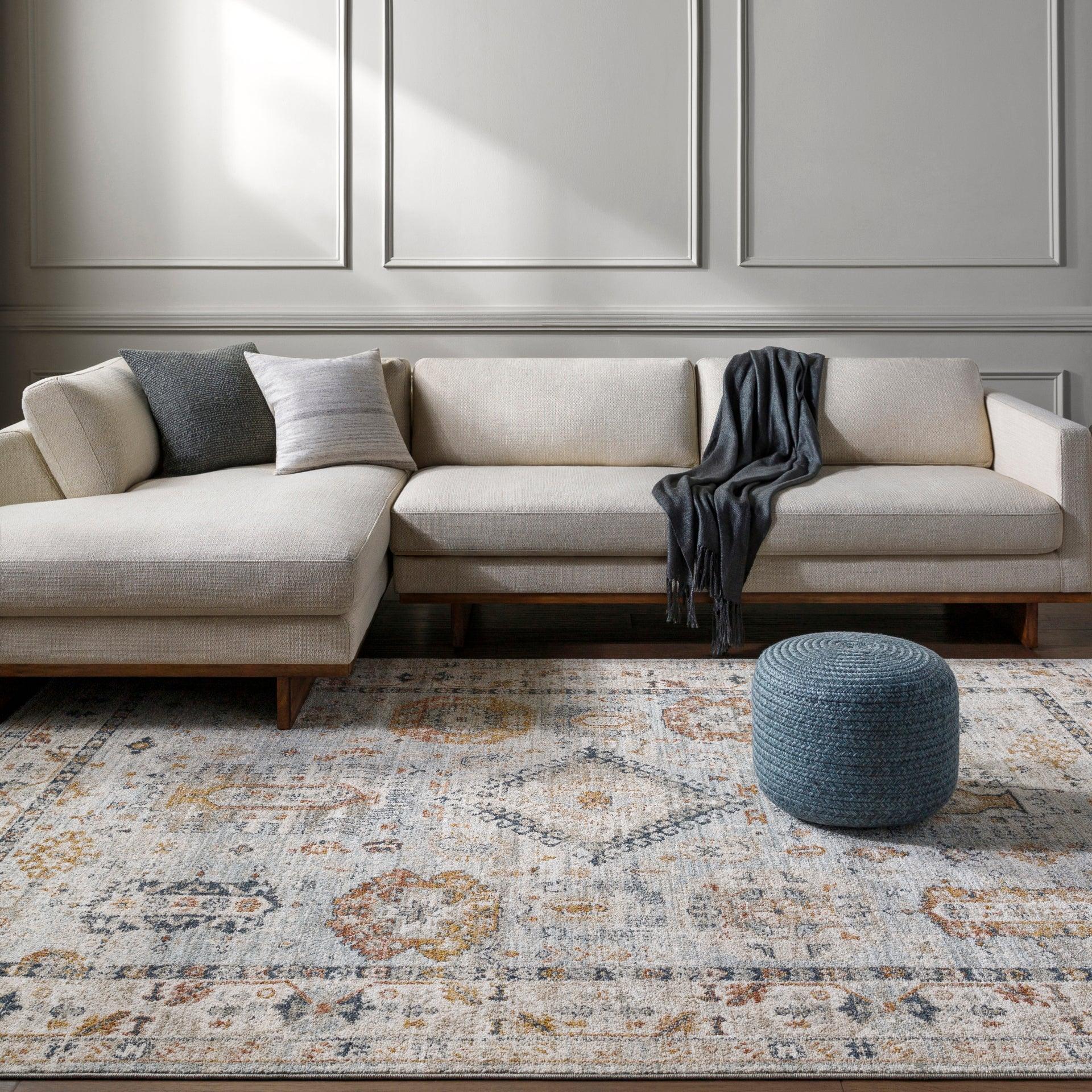Beckham Machine Woven Rug Livabliss Beckham