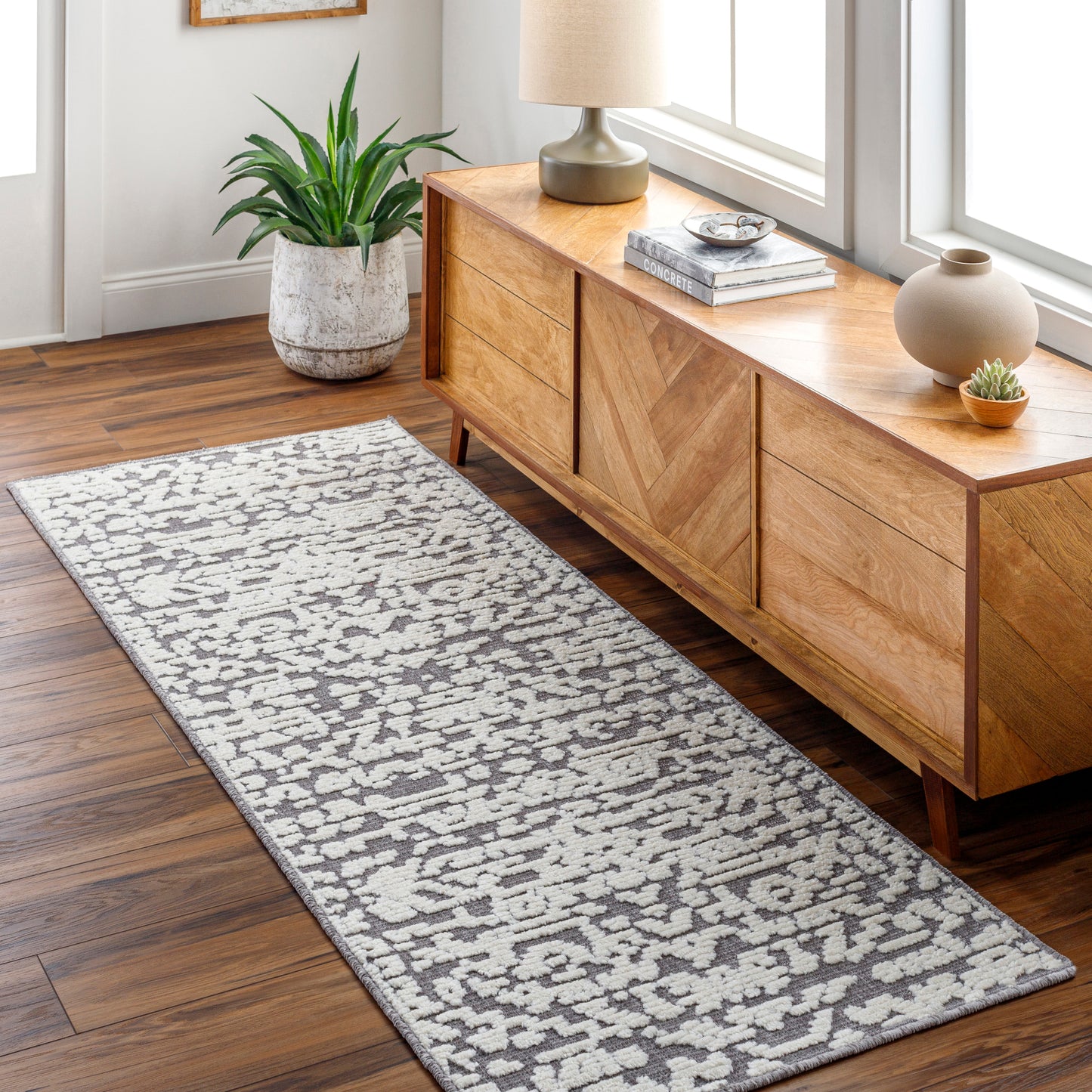 Lyna Machine Woven Rug Livabliss Lyna