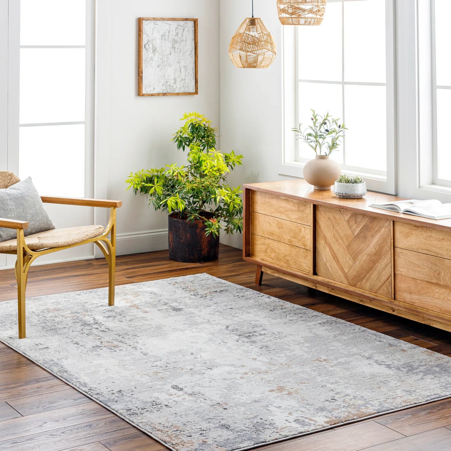 Alamo Machine Woven Rug Livabliss Alamo