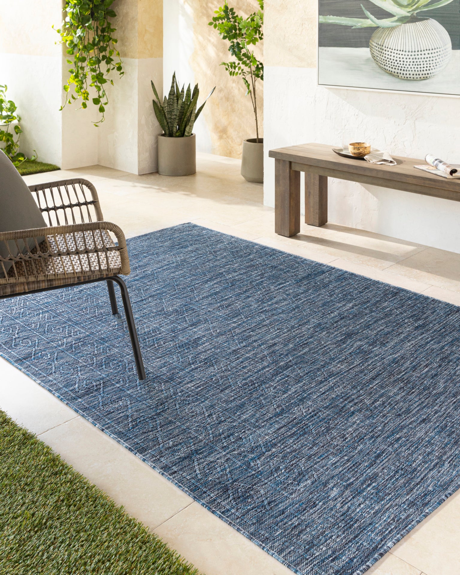 Terrace Machine Woven Rug Livabliss Terrace