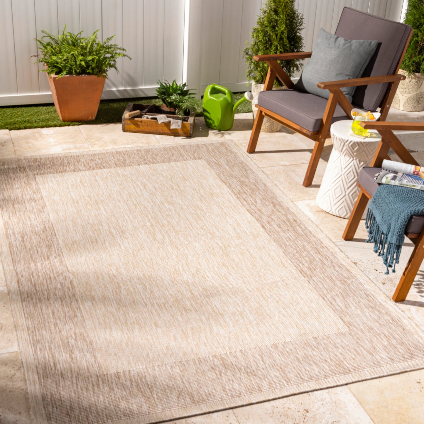 Tuareg Machine Woven Rug Livabliss Tuareg