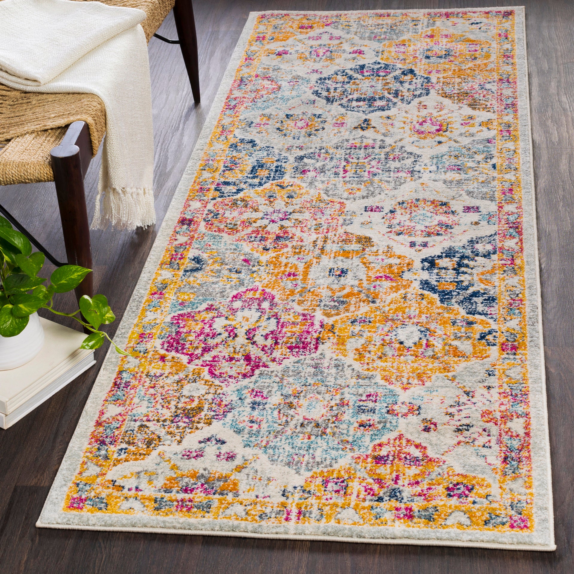 Harput Machine Woven Rug Livabliss Harput