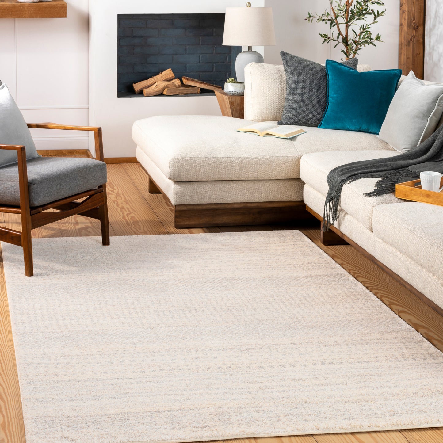 Fowler Machine Woven Rug Livabliss Fowler