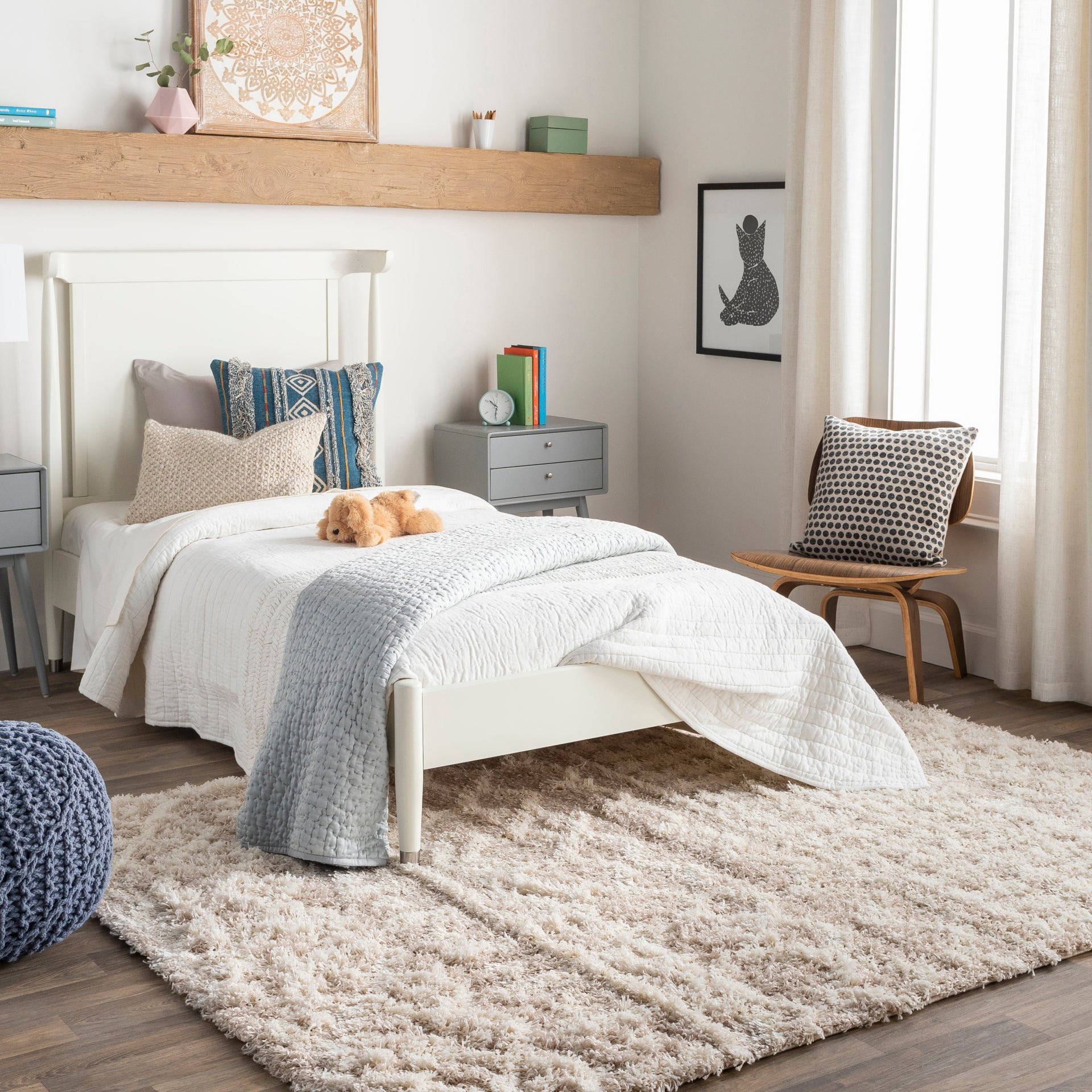 Urban Shag Machine Woven Rug Livabliss Urban Shag