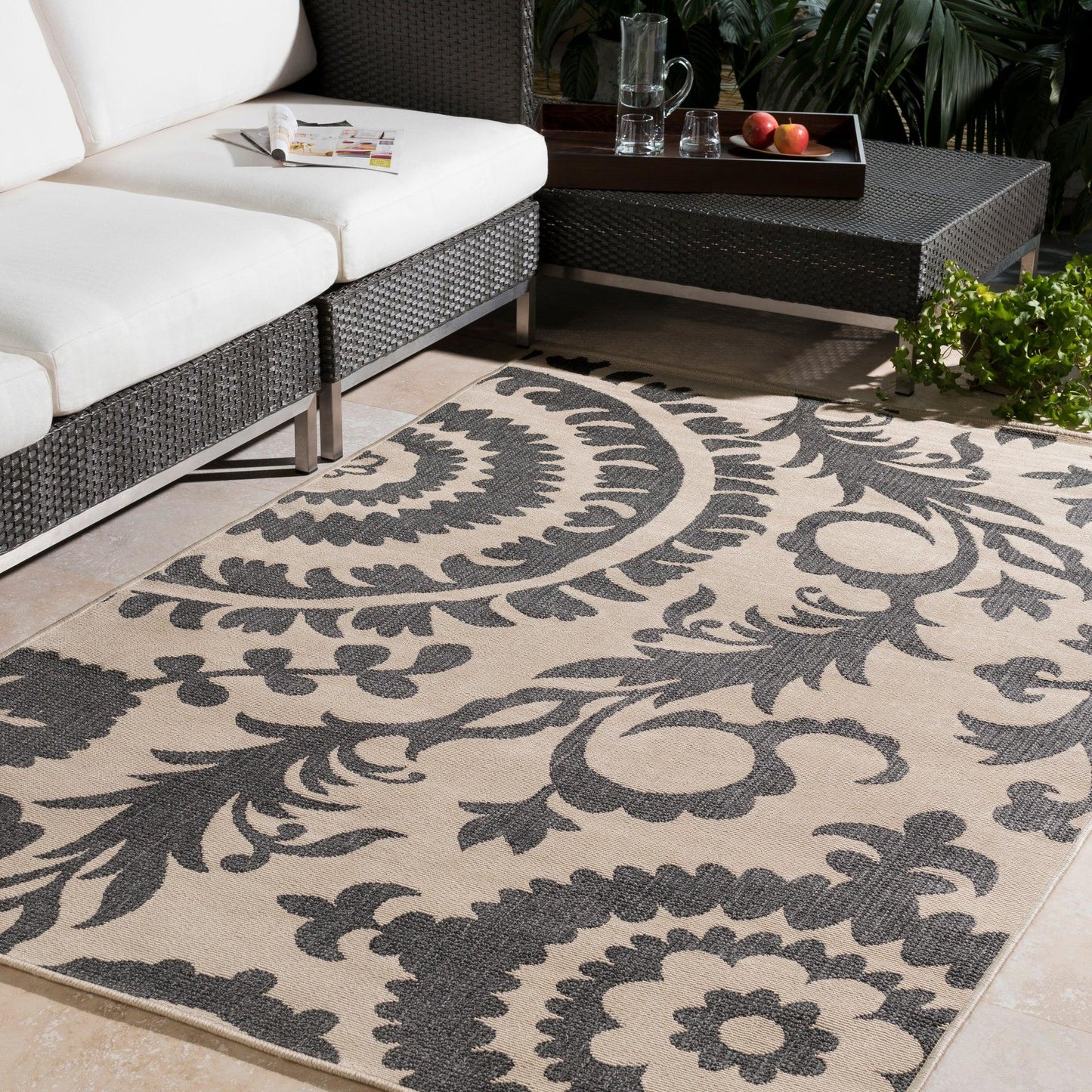 Alfresco Machine Woven Rug Livabliss Alfresco