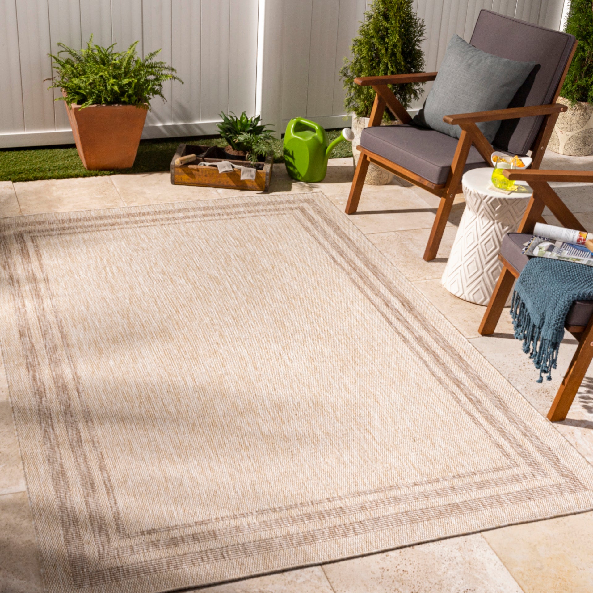 Tuareg Machine Woven Rug Livabliss Tuareg