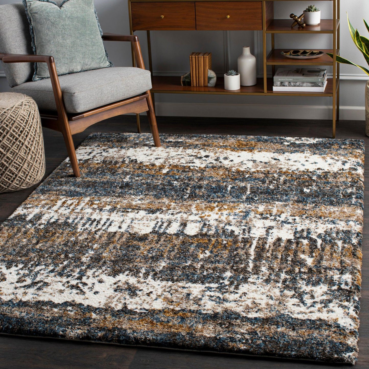 Celestial Shag Machine Woven Rug Livabliss Celestial Shag