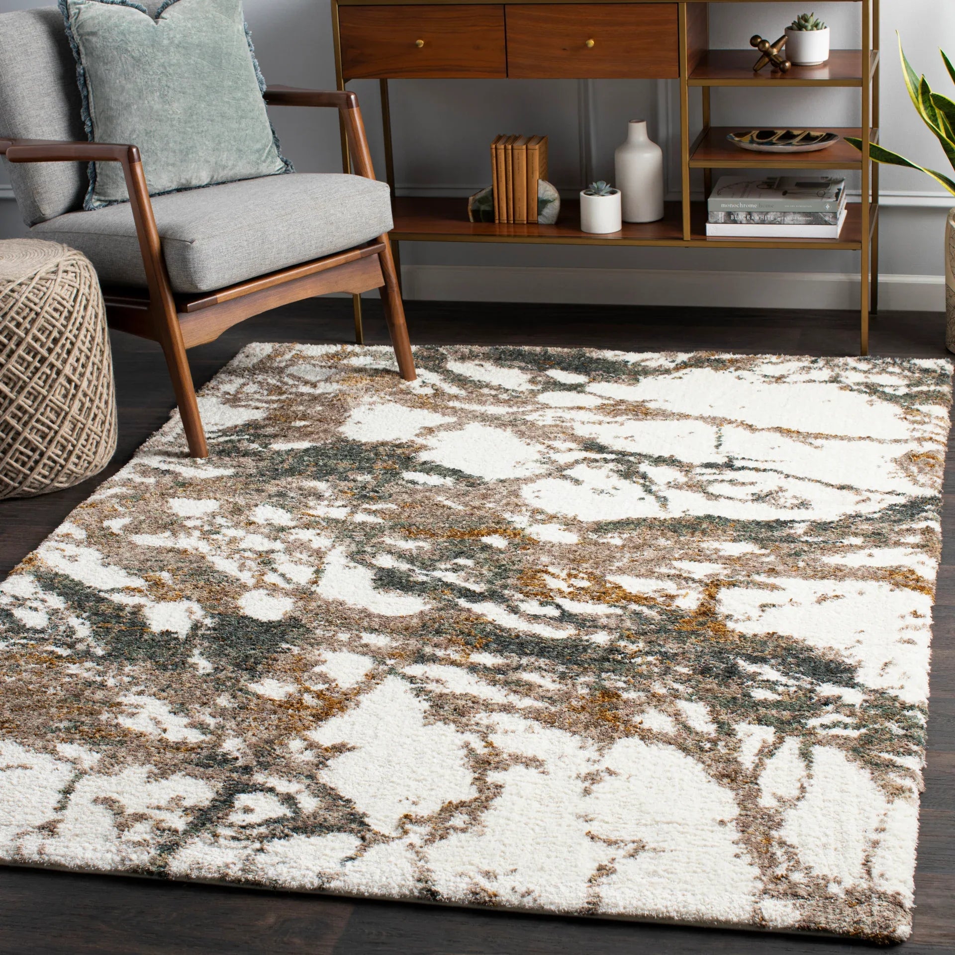 Celestial Shag Machine Woven Rug Livabliss Celestial Shag