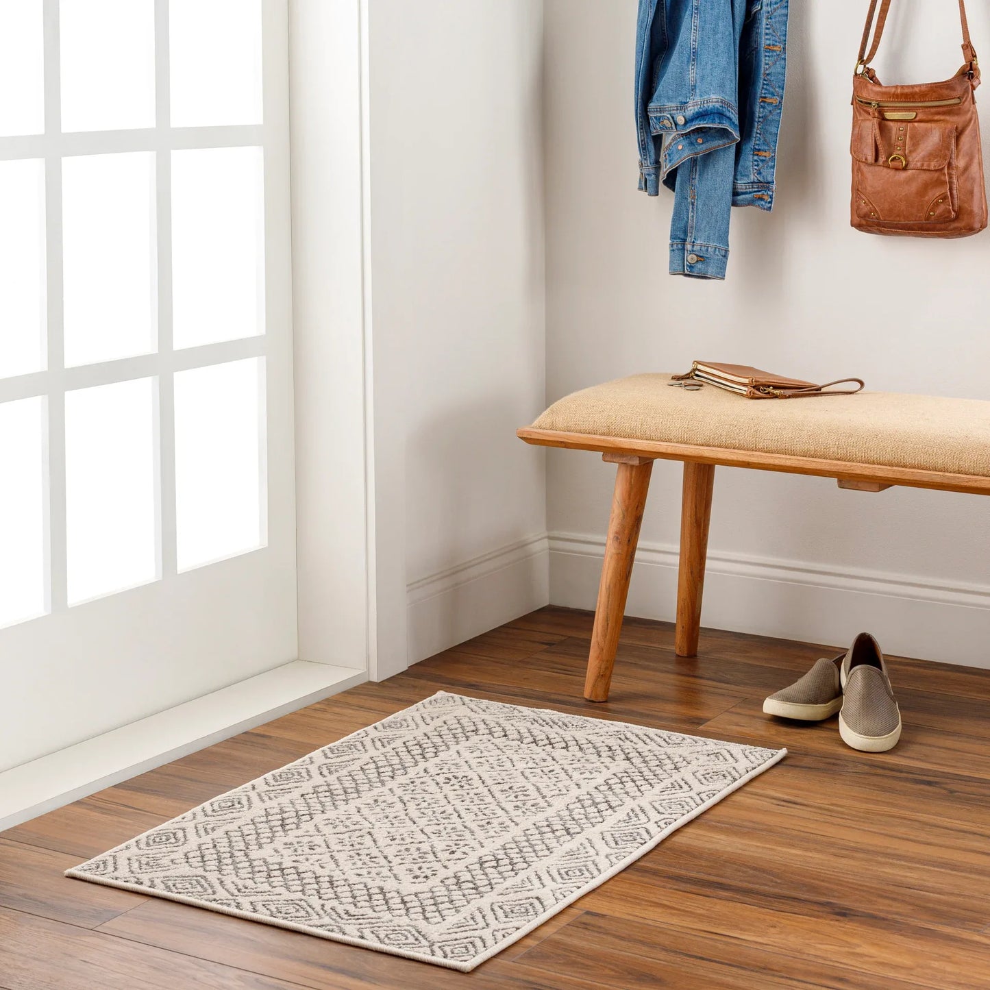 Bahar Machine Woven Rug Livabliss Bahar