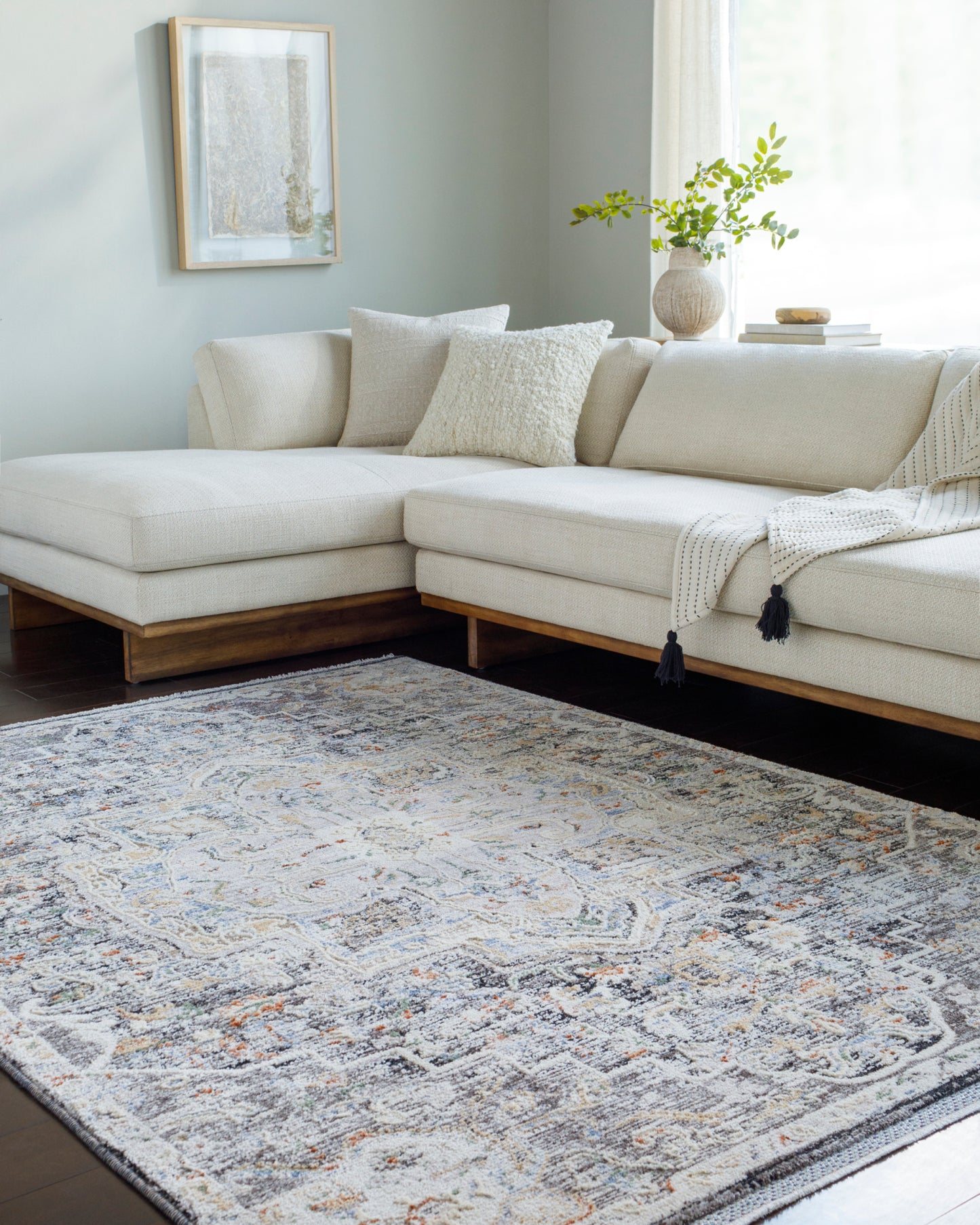 Rivaldo Machine Woven Rug Livabliss Rivaldo