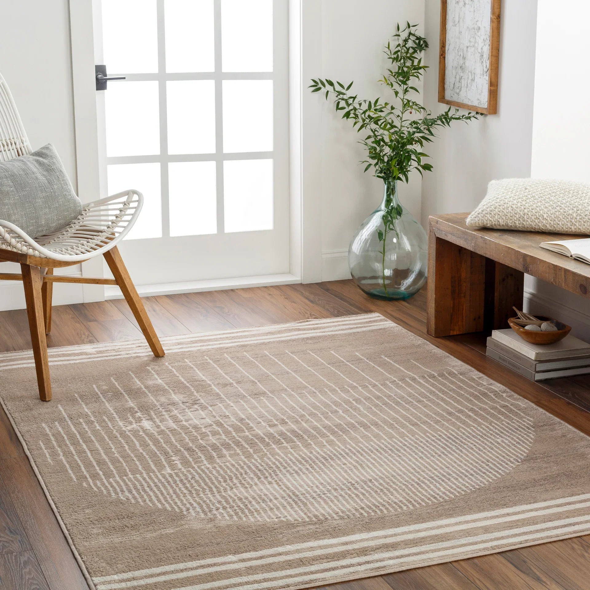 Floransa Machine Woven Rug Livabliss Floransa