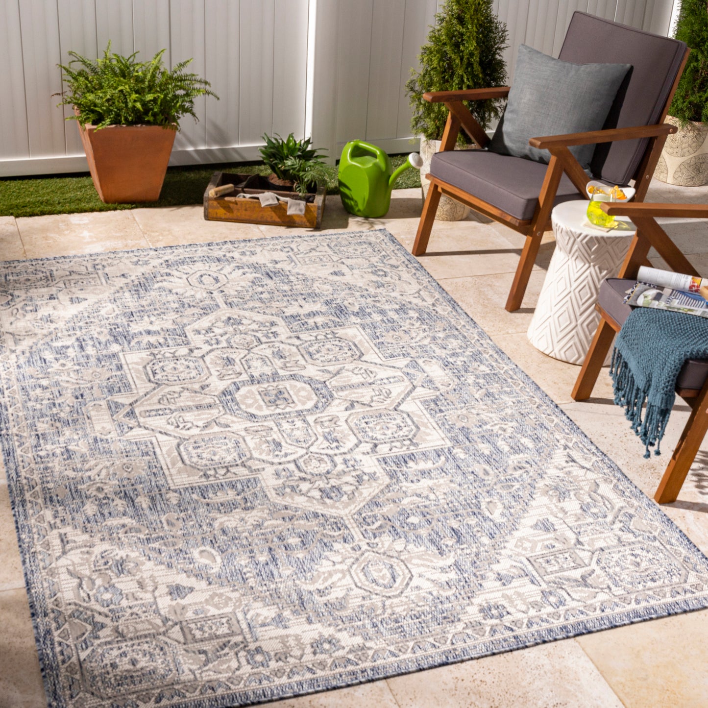 Tuareg Machine Woven Rug Livabliss Tuareg