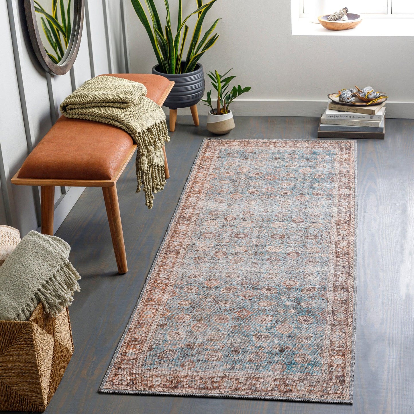 Colin Machine Woven Rug Livabliss Colin