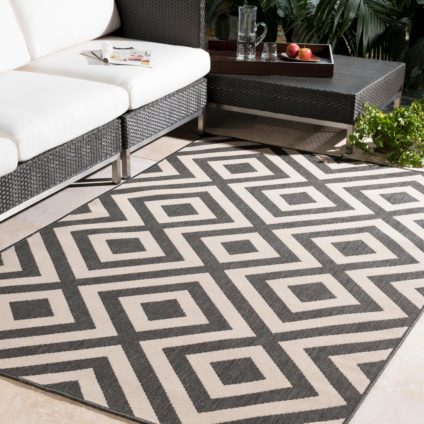 Alfresco Machine Woven Rug Livabliss Alfresco
