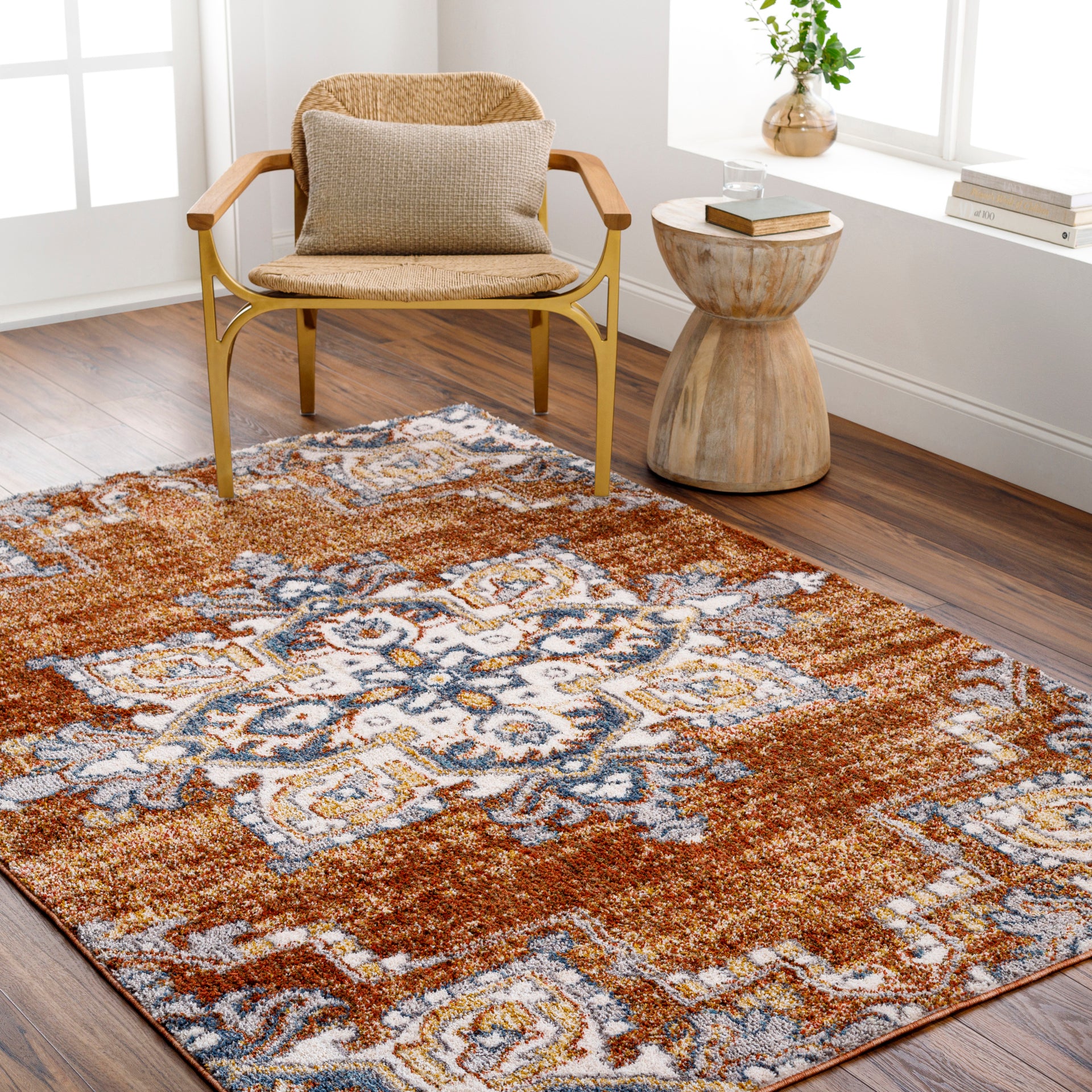 Monet Machine Woven Rug Livabliss Monet