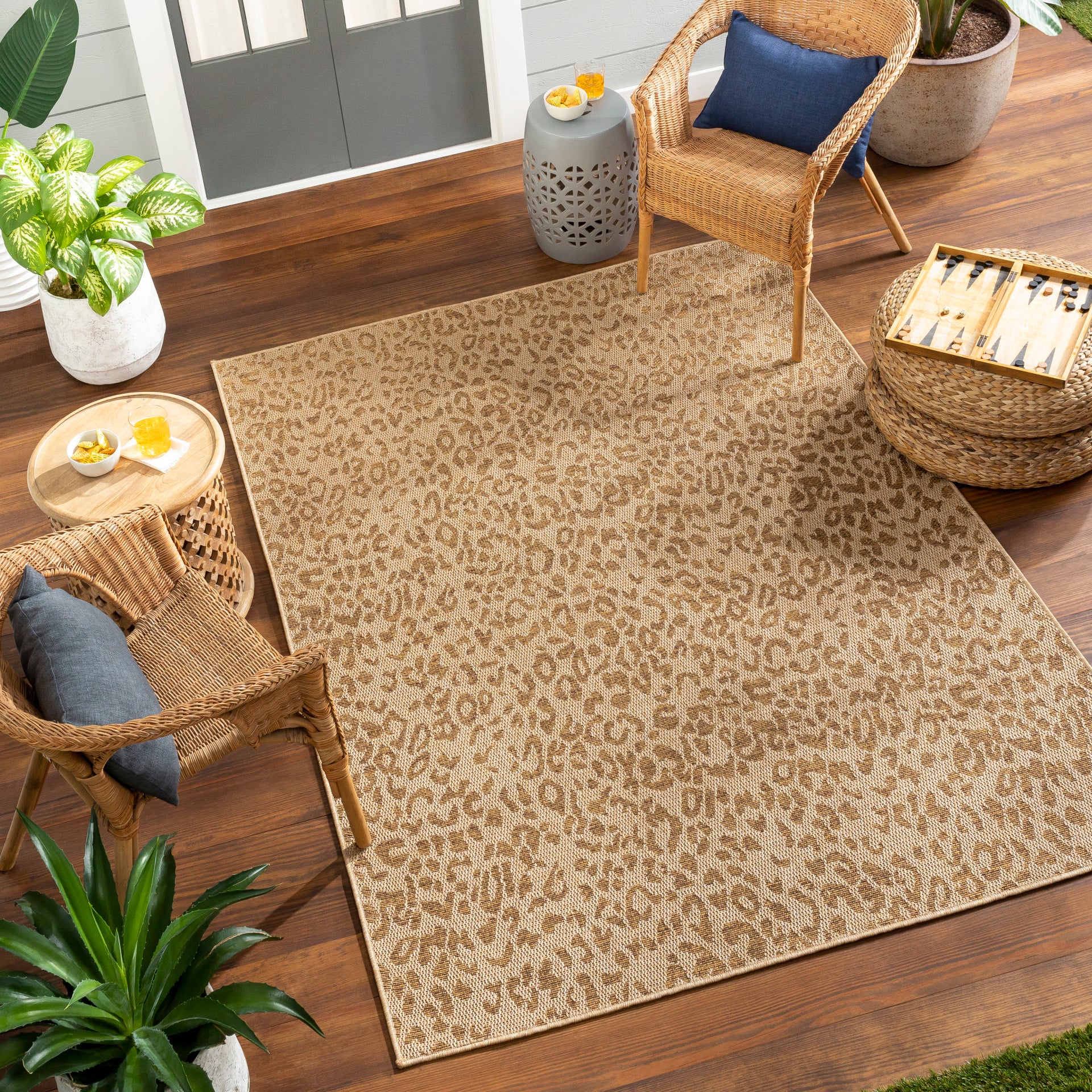 Pismo Beach Machine Woven Rug Livabliss Pismo Beach