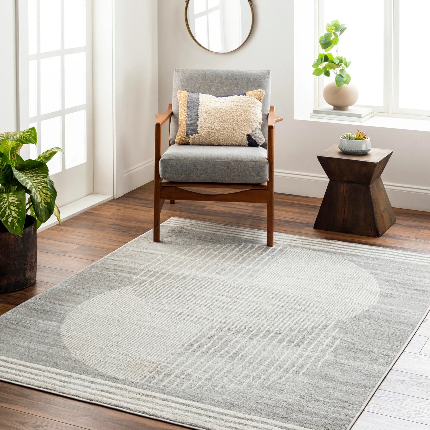 Floransa Machine Woven Rug Livabliss Floransa