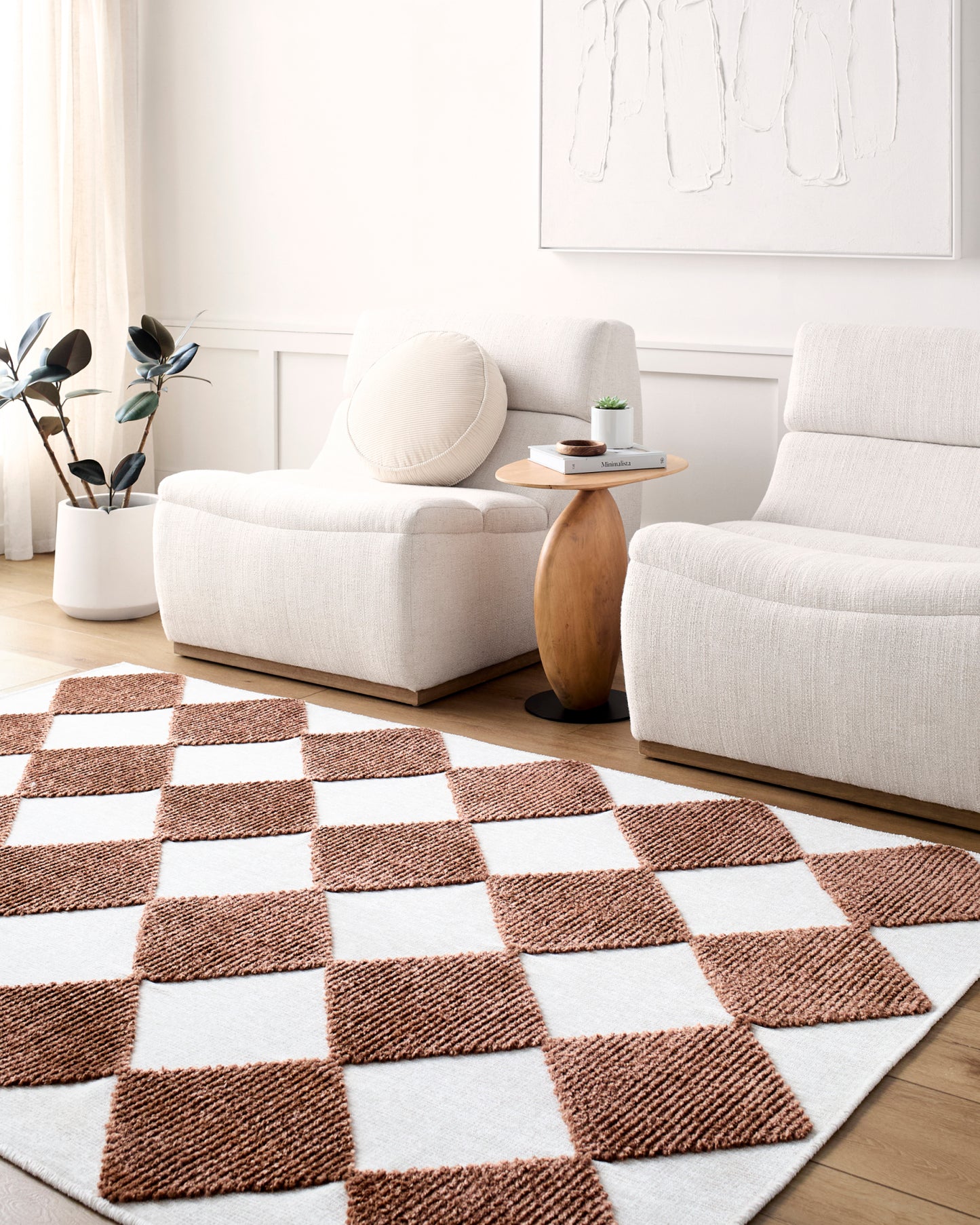 Lyna Machine Woven Rug Livabliss Lyna