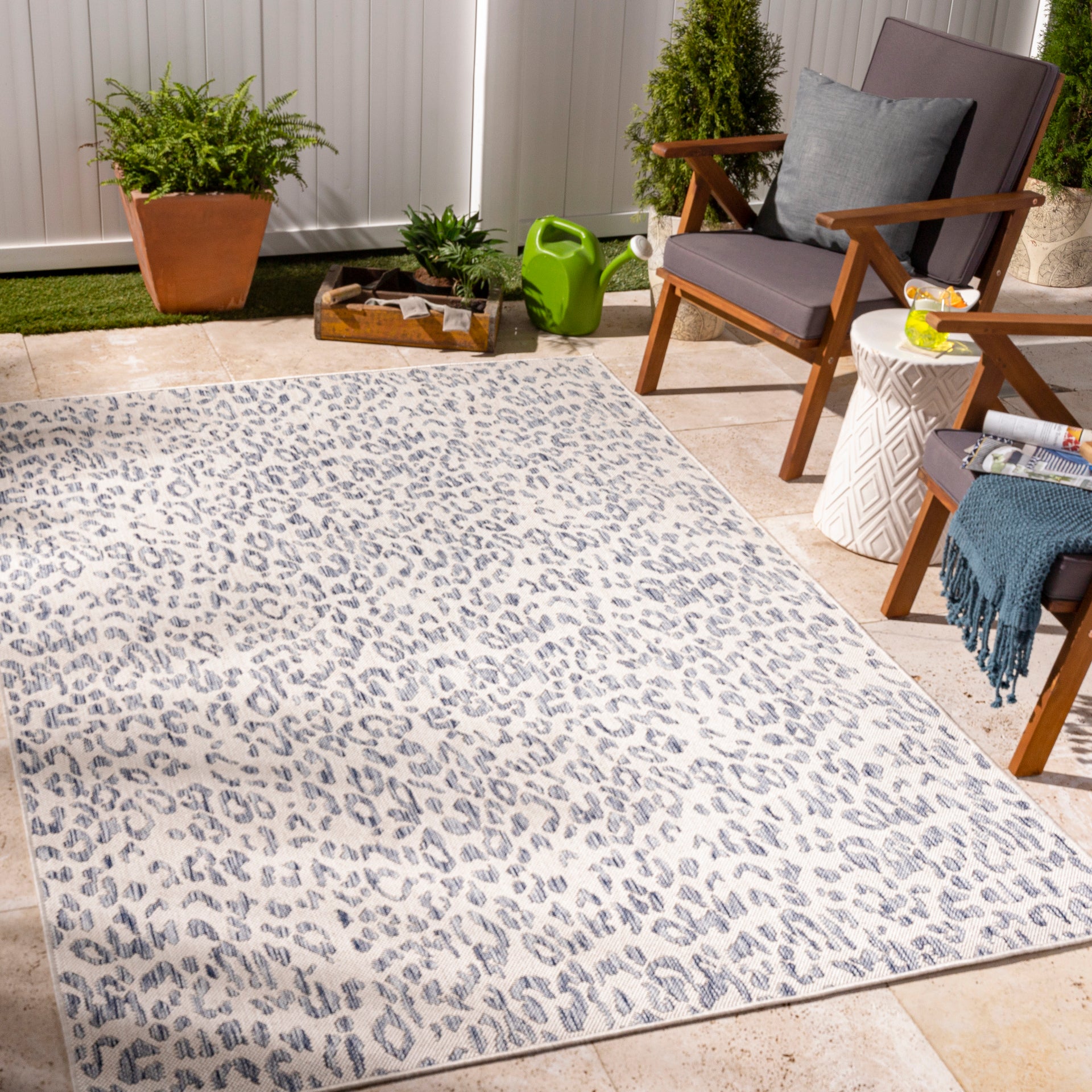 Tuareg Machine Woven Rug Livabliss Tuareg
