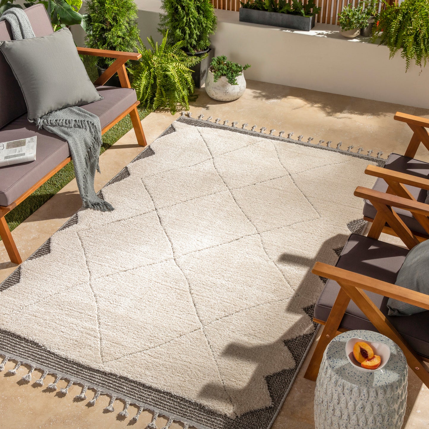 Sousse Machine Woven Rug Livabliss Sousse