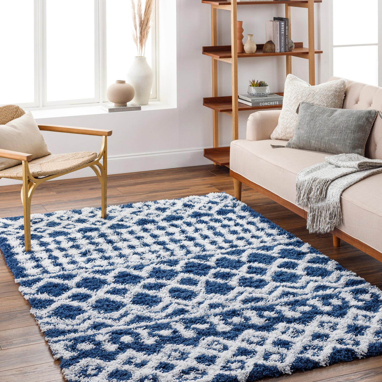 Urban Shag Machine Woven Rug Livabliss Urban Shag