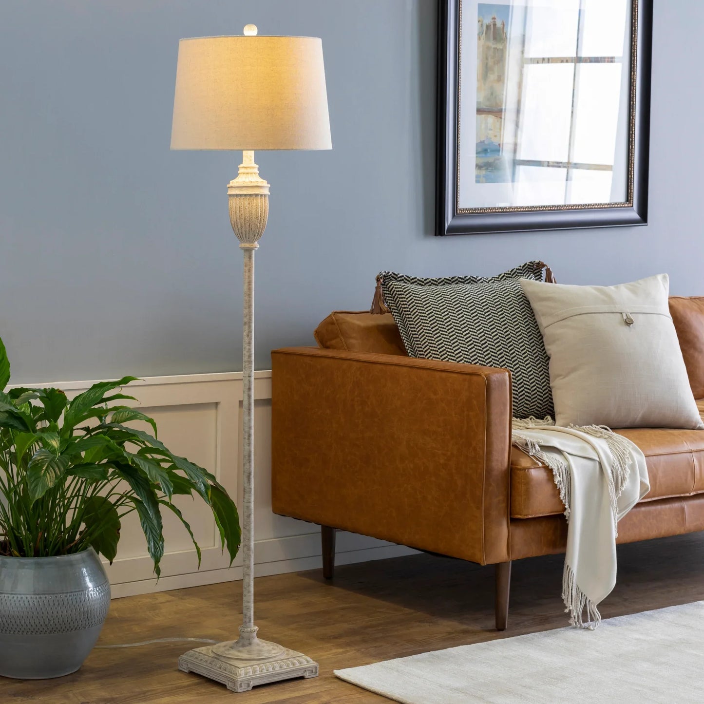 Edis Accent Floor Lamp Livabliss Edis