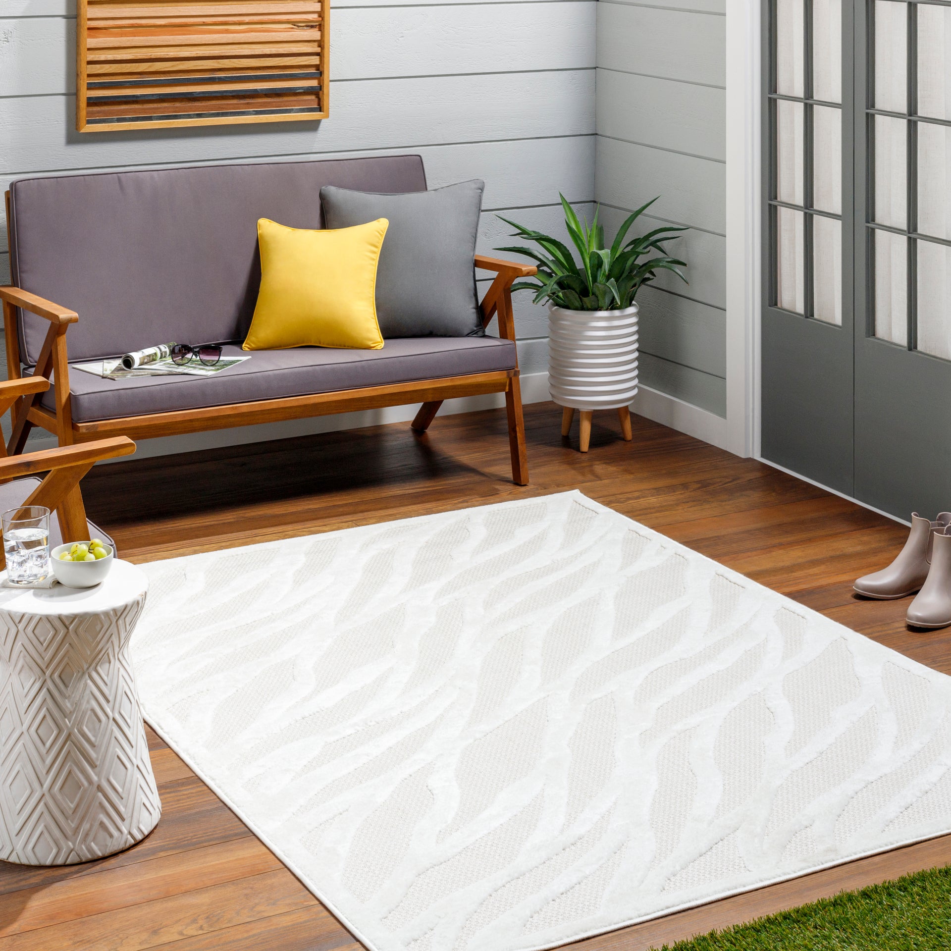 San Diego Machine Woven Rug Livabliss San Diego