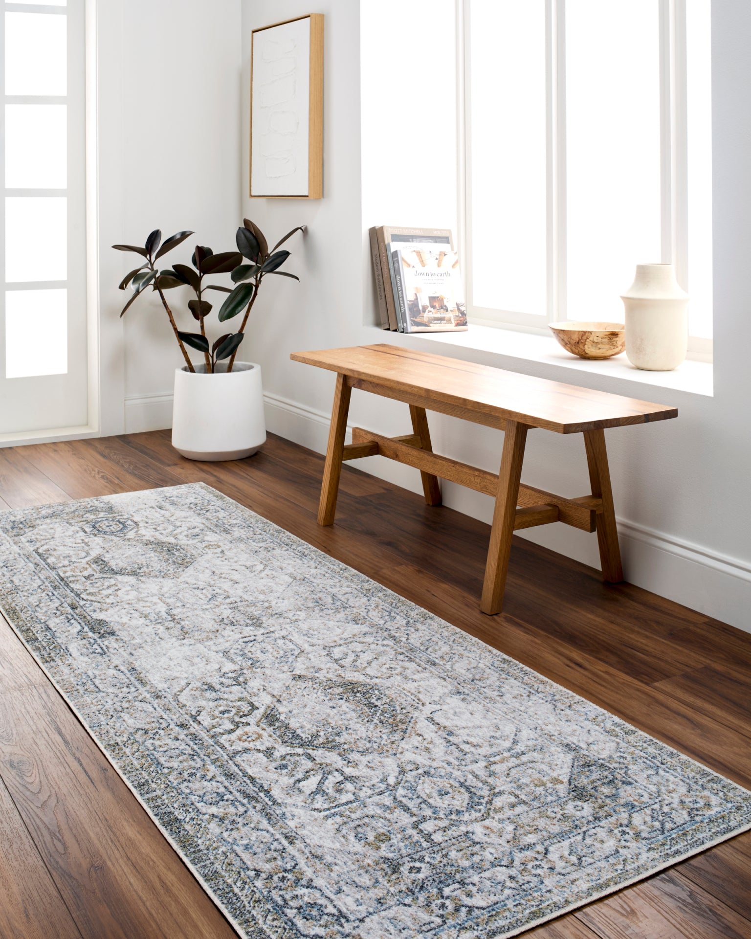 Lillian Machine Woven Rug Livabliss Lillian
