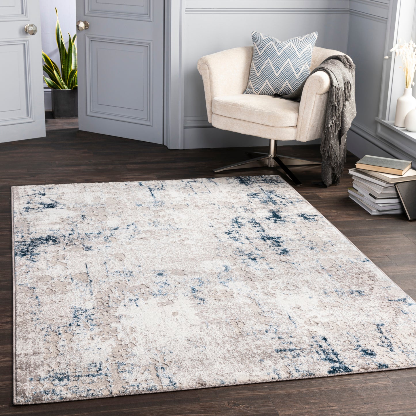 Lustro Machine Woven Rug Livabliss Lustro