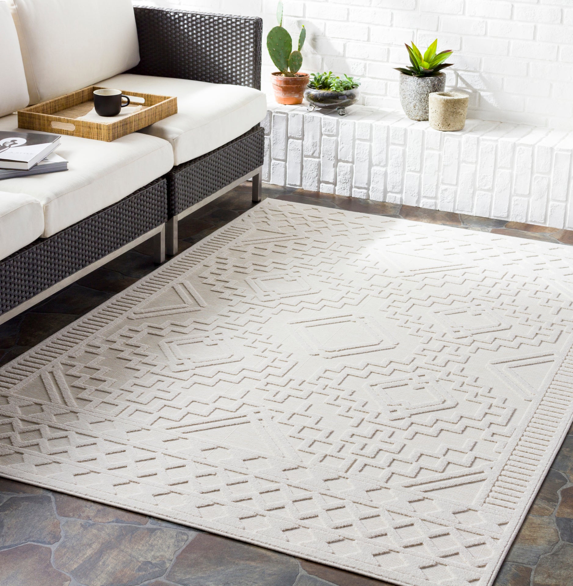 Greenwich Machine Woven Rug Livabliss Greenwich