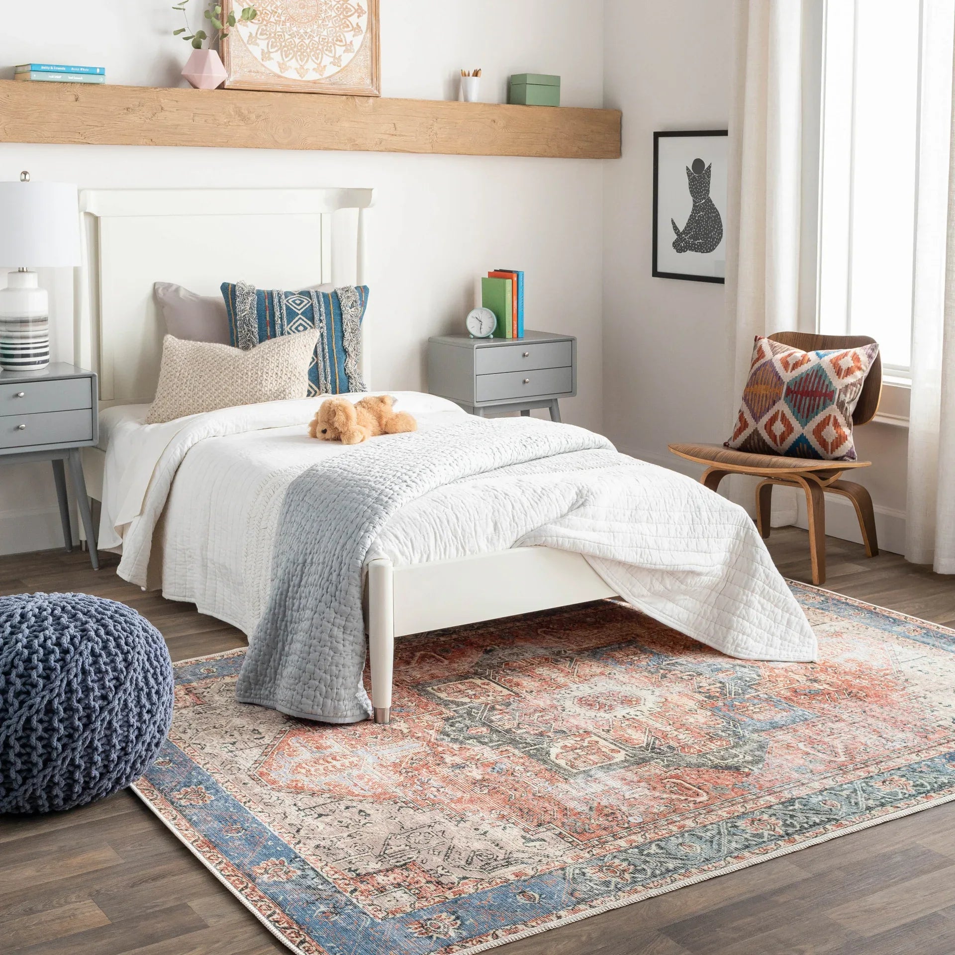 Amelie Machine Woven Rug Livabliss Amelie