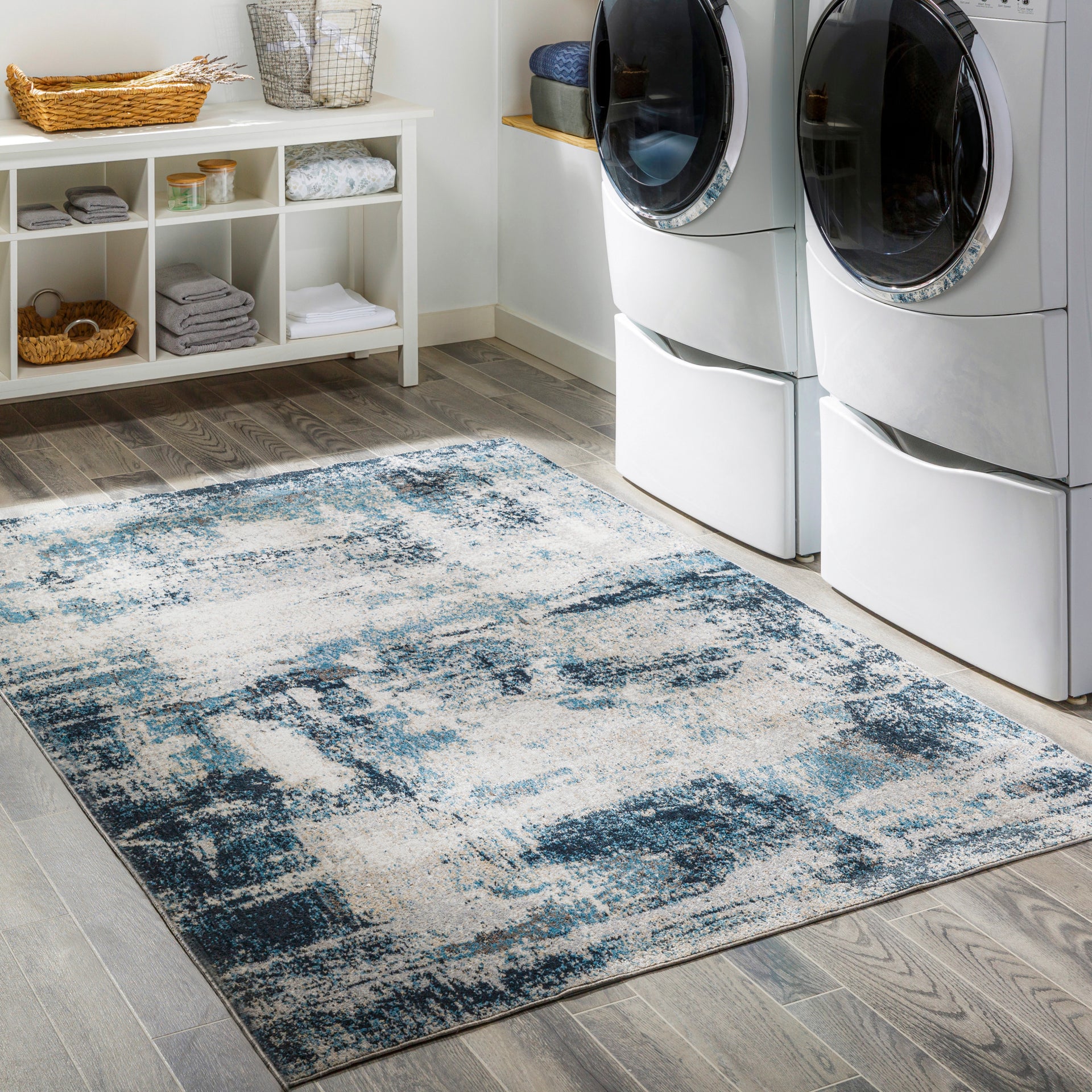 Lavadora Machine Woven Rug Livabliss Lavadora