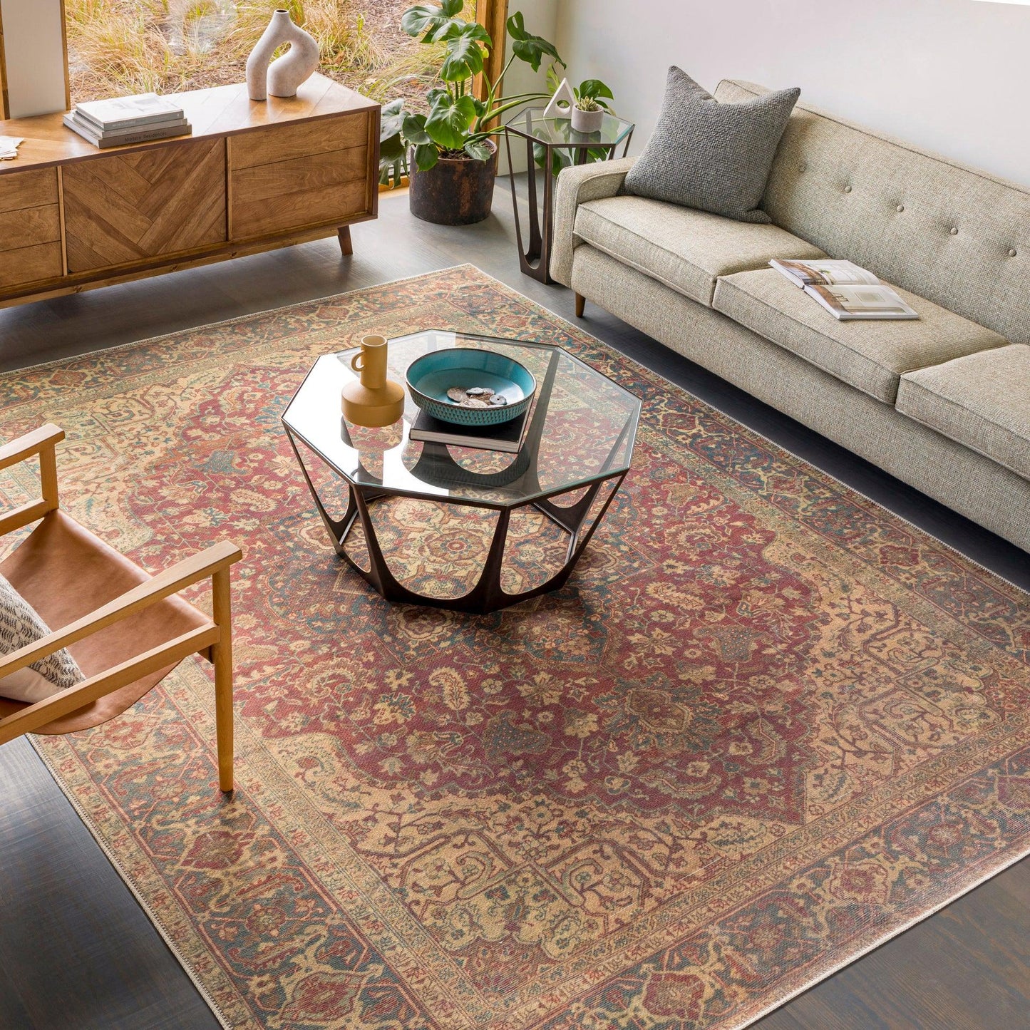 Amelie Machine Woven Rug Livabliss Amelie