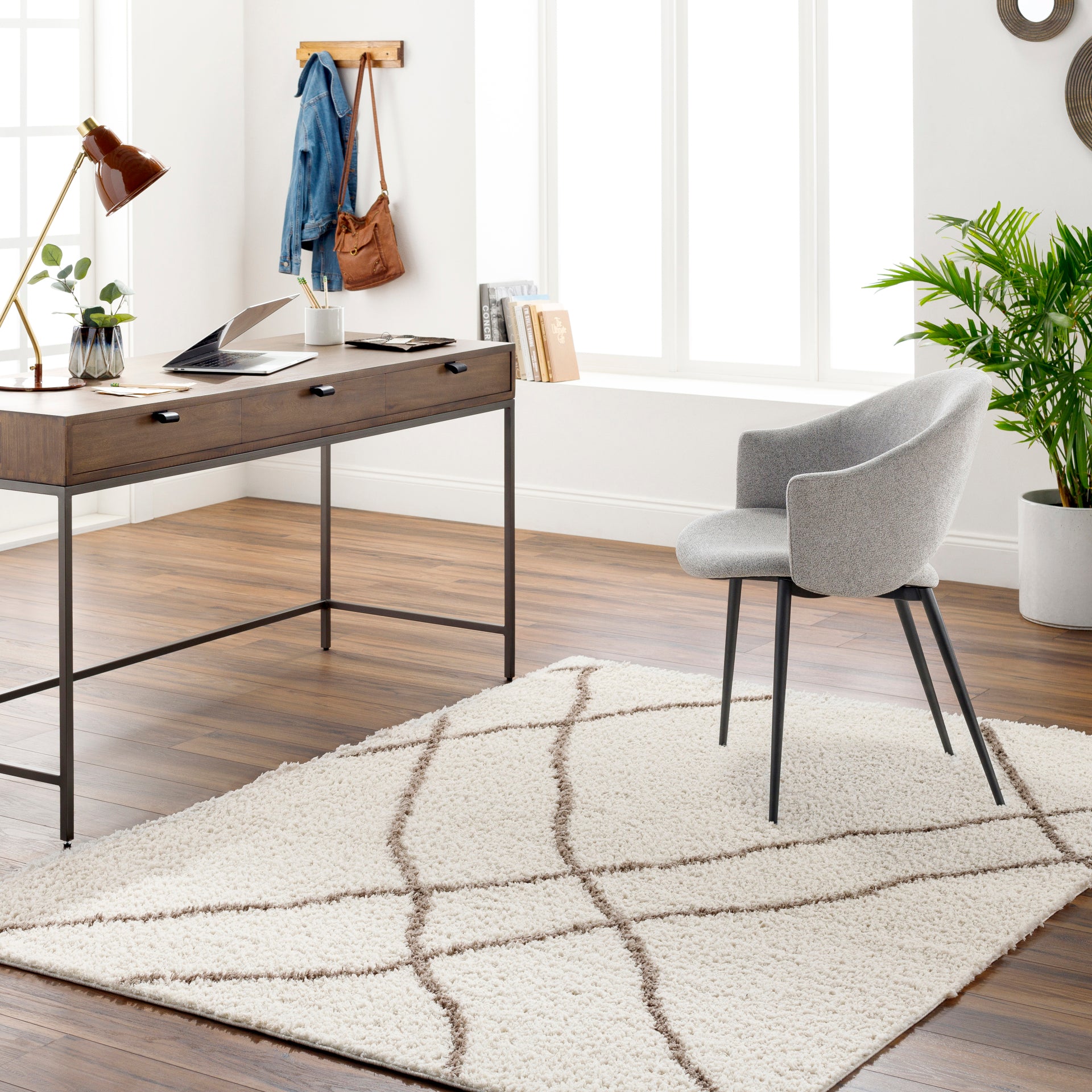 Maryland Shag Machine Woven Rug Livabliss Maryland Shag