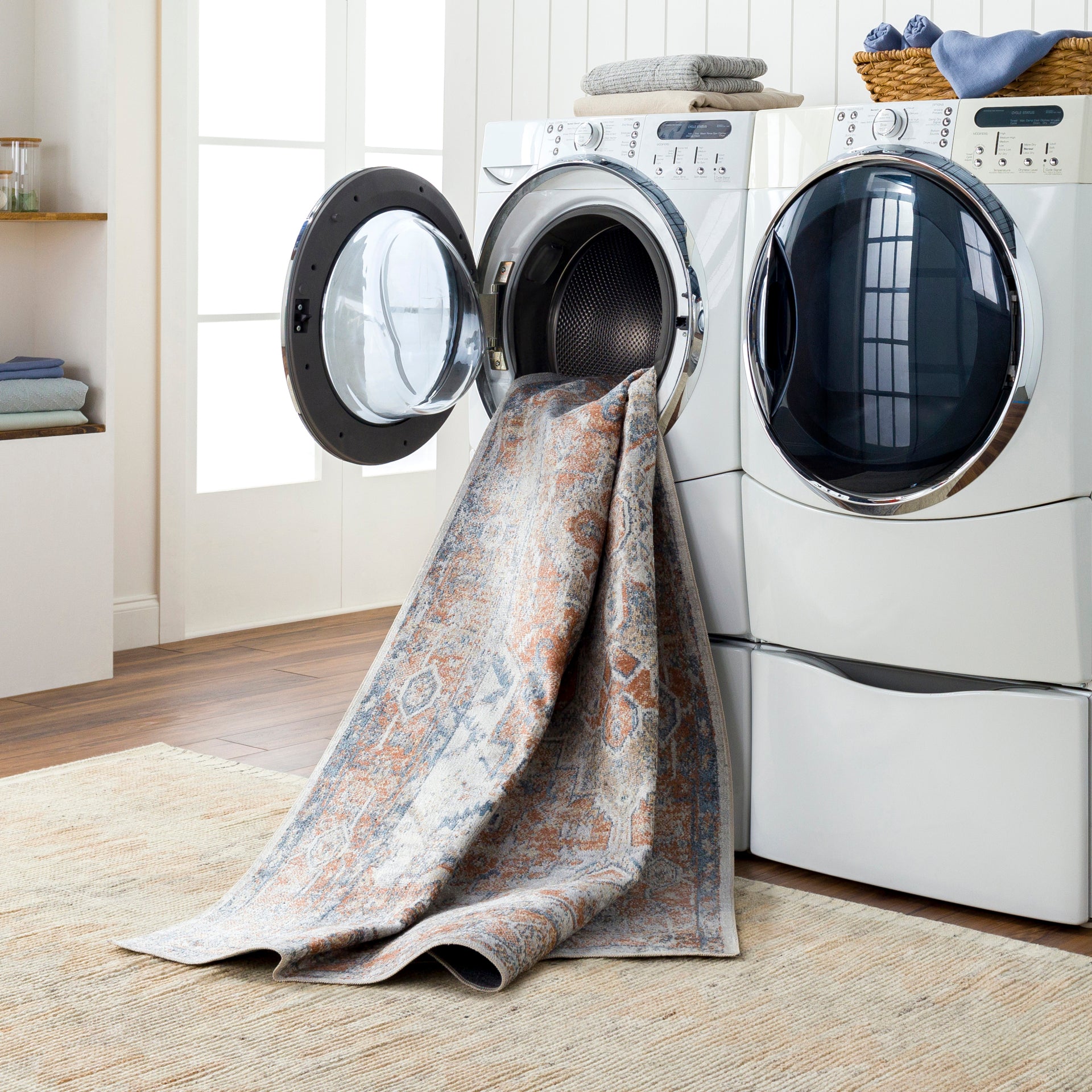Lillian Machine Woven Rug Livabliss Lillian