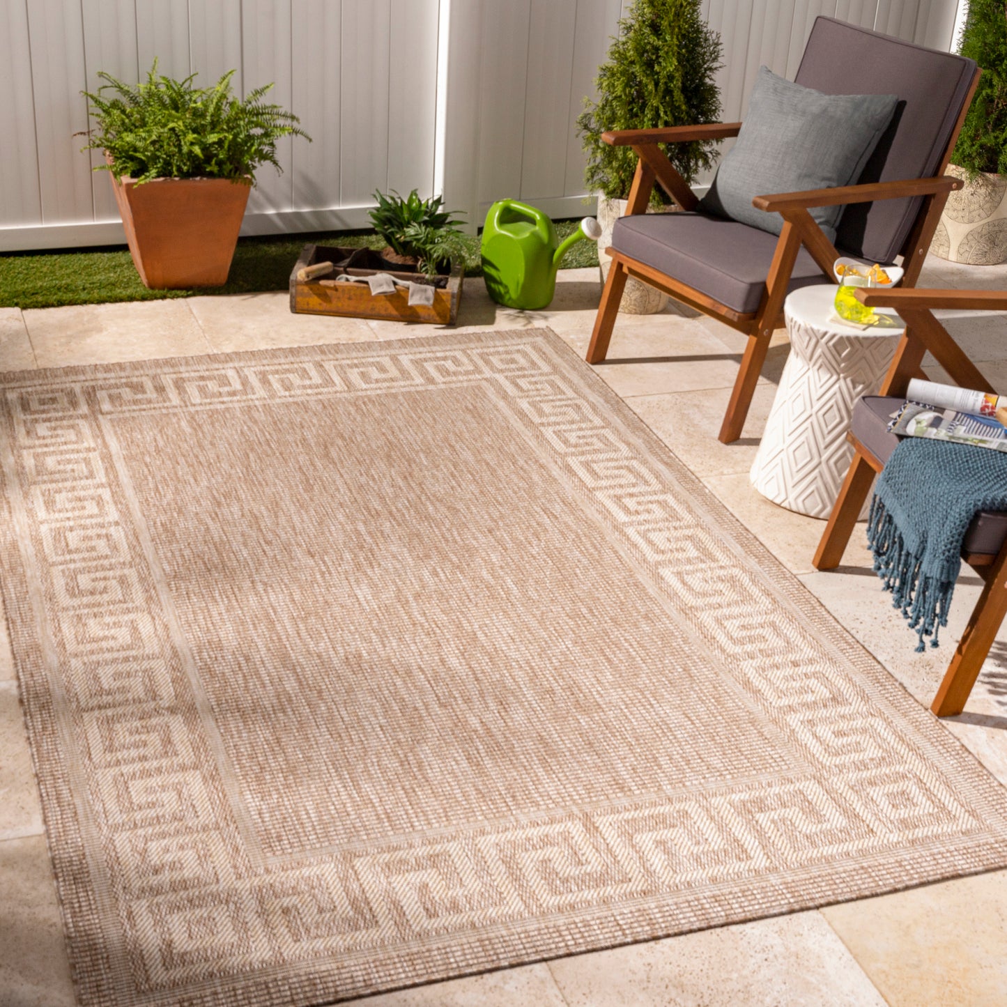 Tuareg Machine Woven Rug Livabliss Tuareg