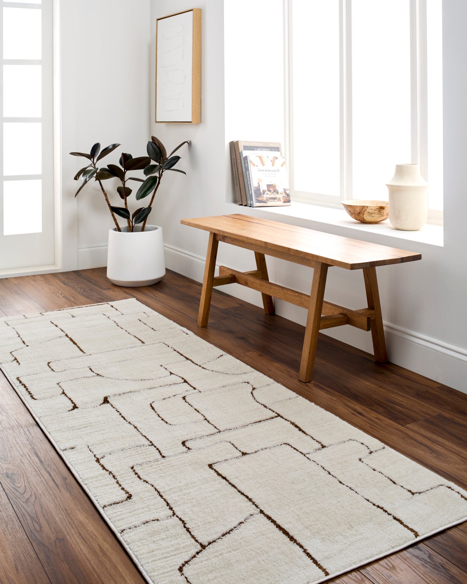 Freud Machine Woven Rug Livabliss Freud