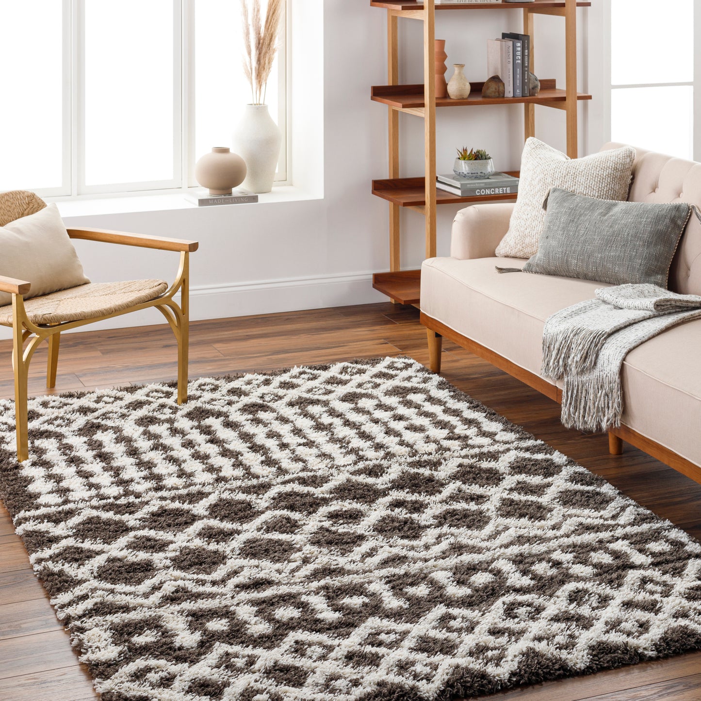 Urban Shag Machine Woven Rug Livabliss Urban Shag