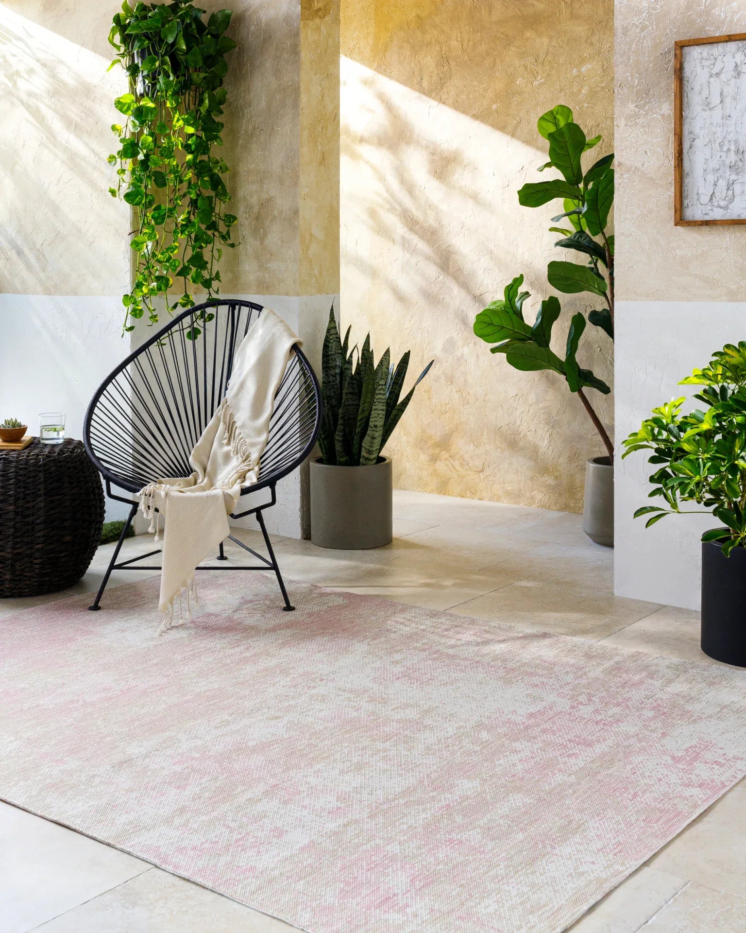 Barbados Machine Woven Rug Livabliss Barbados